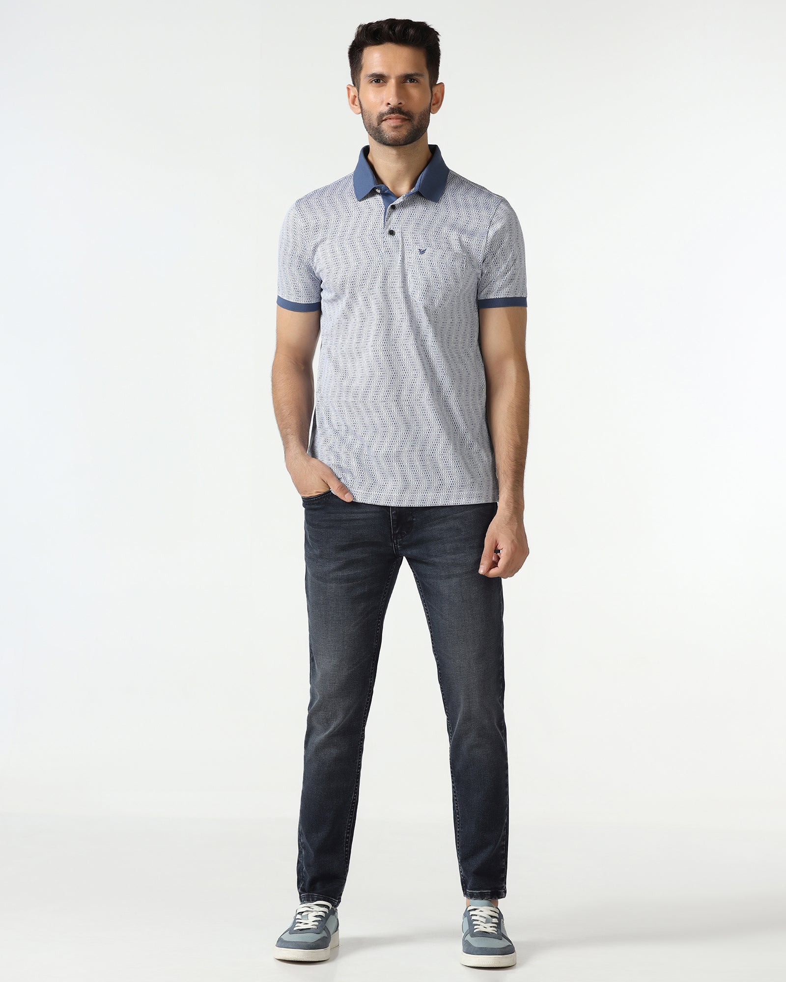 Indigo Ultrasoft Skinny Cropped Jeans - Ava