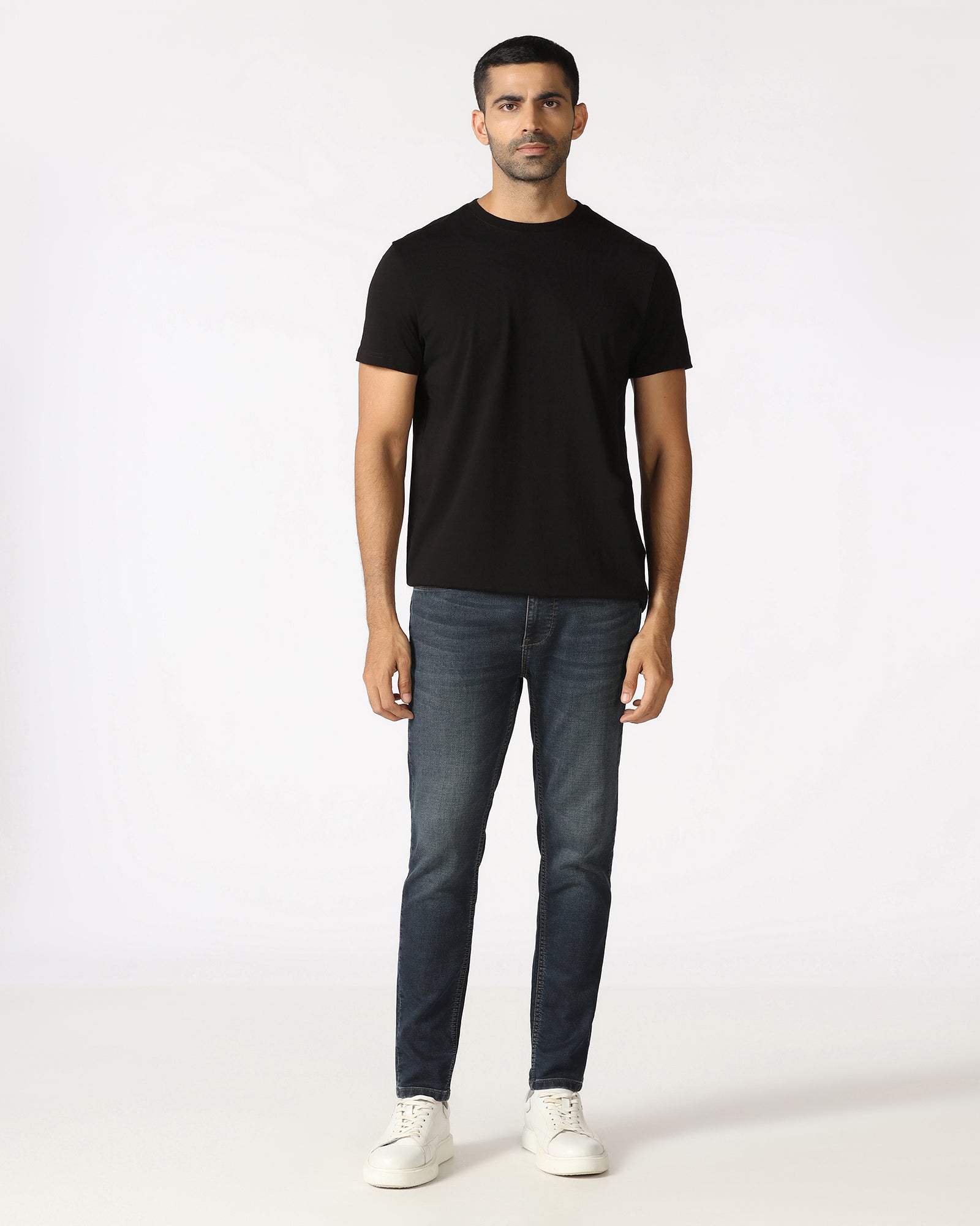 Indigo Ultrasoft Skinny Cropped Jeans - Lothar