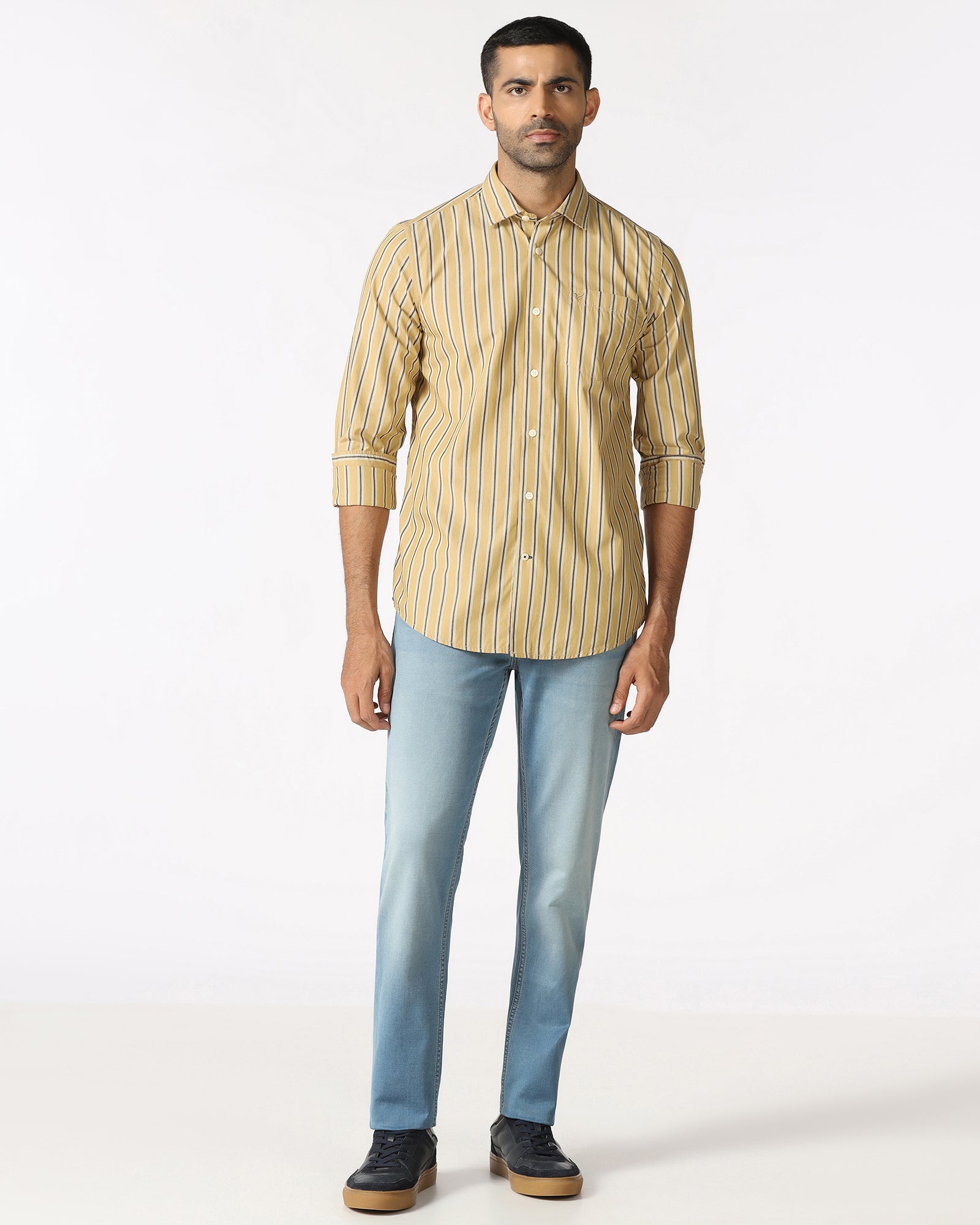 Indigo Ultrasoft Slim Comfort Jeans - Cruz