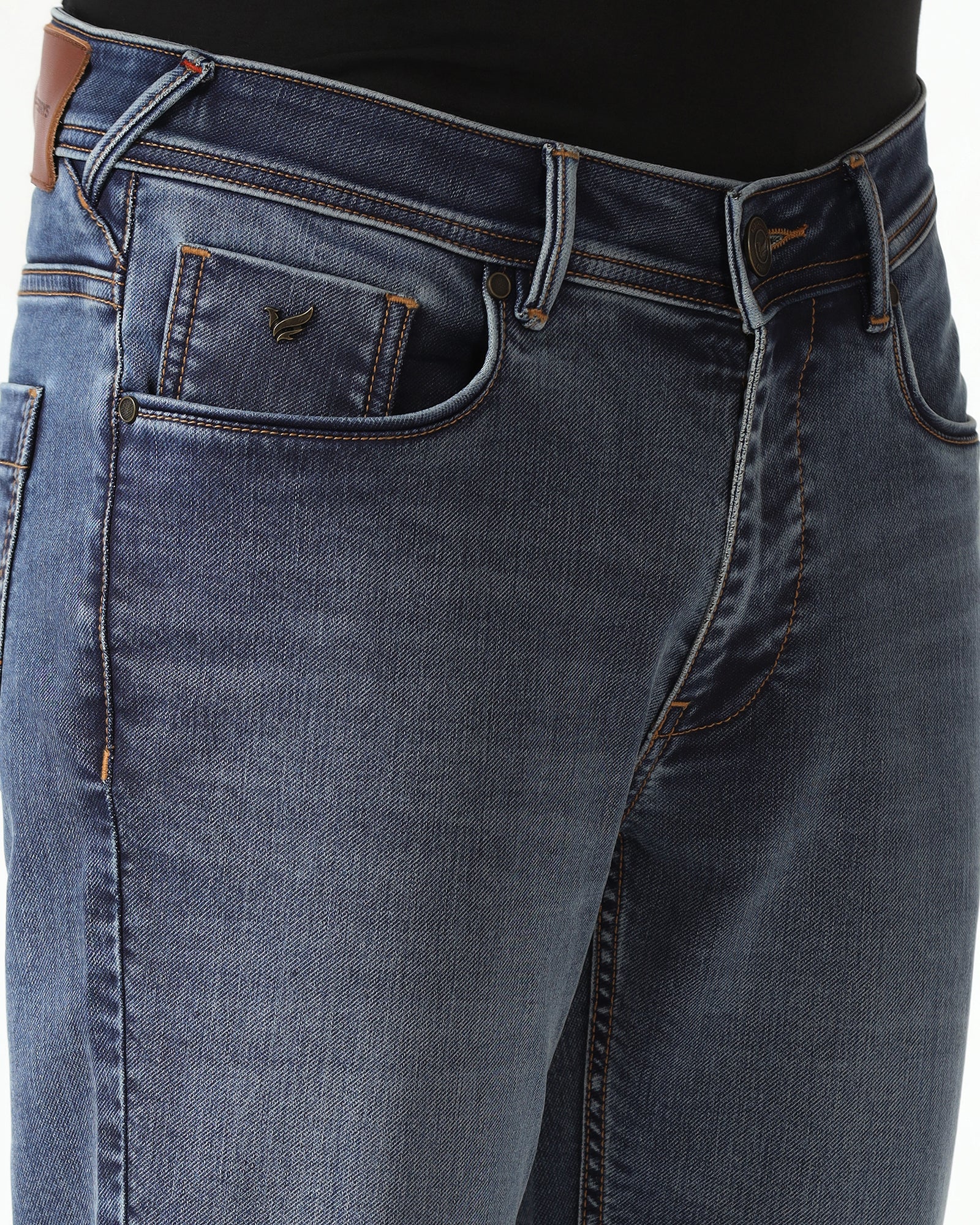 Indigo Ultrasoft Slim Comfort Jeans - Gelbero