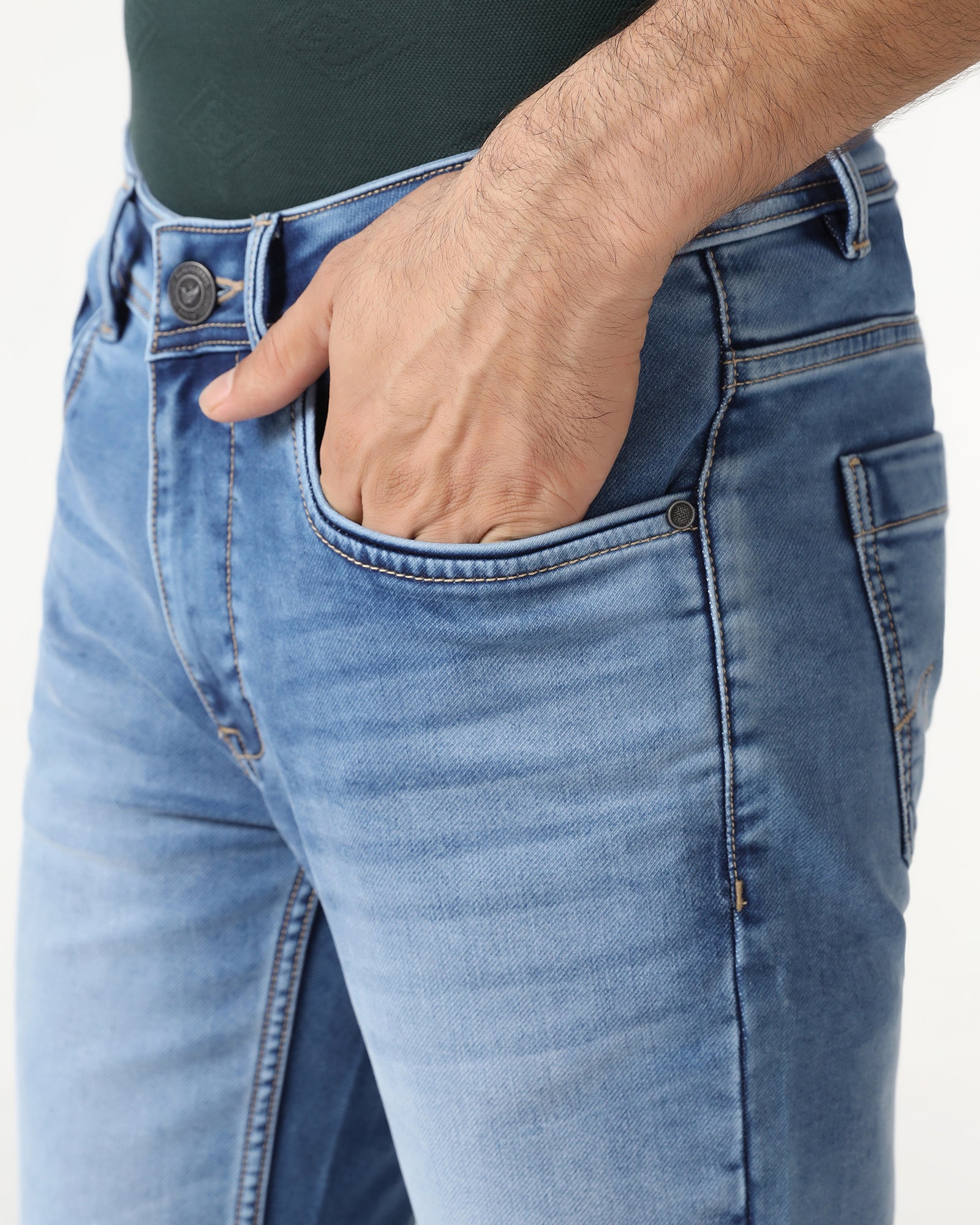 Indigo Ultrasoft Slim Comfort Jeans - Otmer