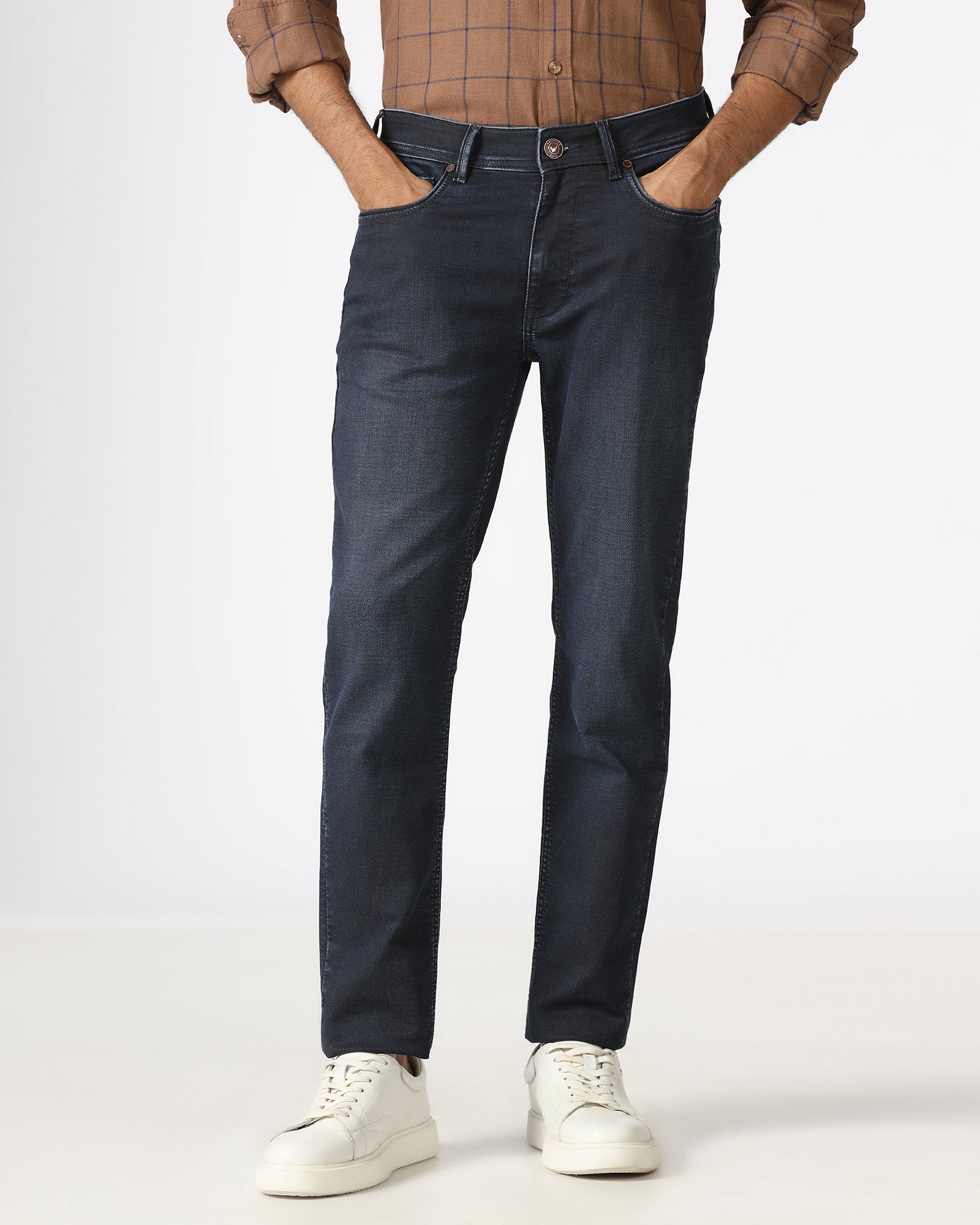 Indigo Ultrasoft Slim Comfort Jeans - Volker