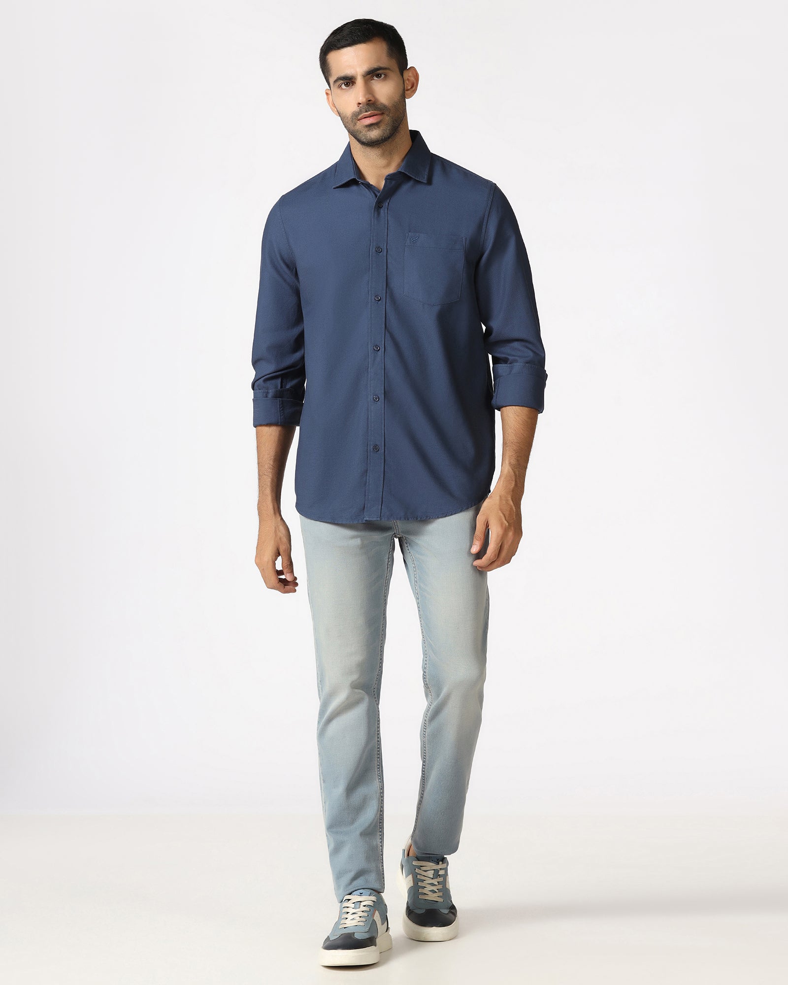 Indigo Ultrasoft Slim Fit Jeans - Ansgar