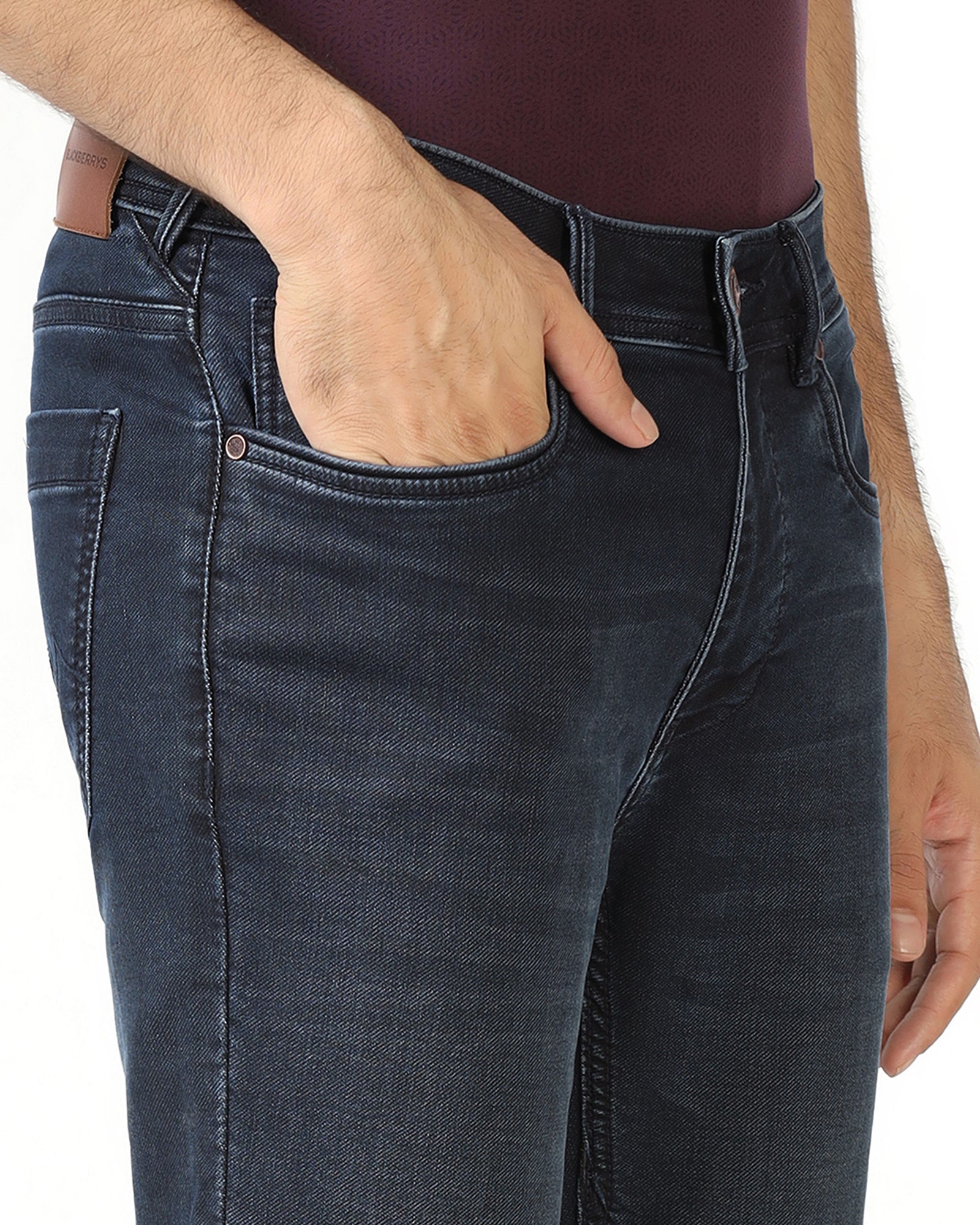Indigo Ultrasoft Slim Fit Jeans - Lenz