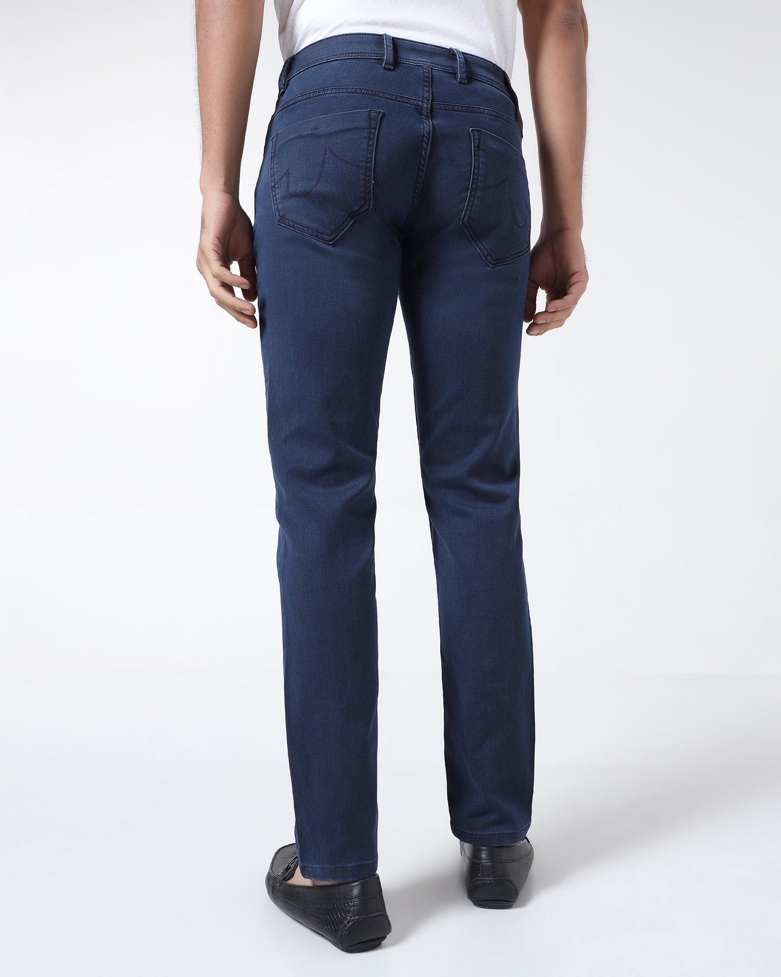 Indigo Ultrasoft Slim Comfort Jeans - Warren
