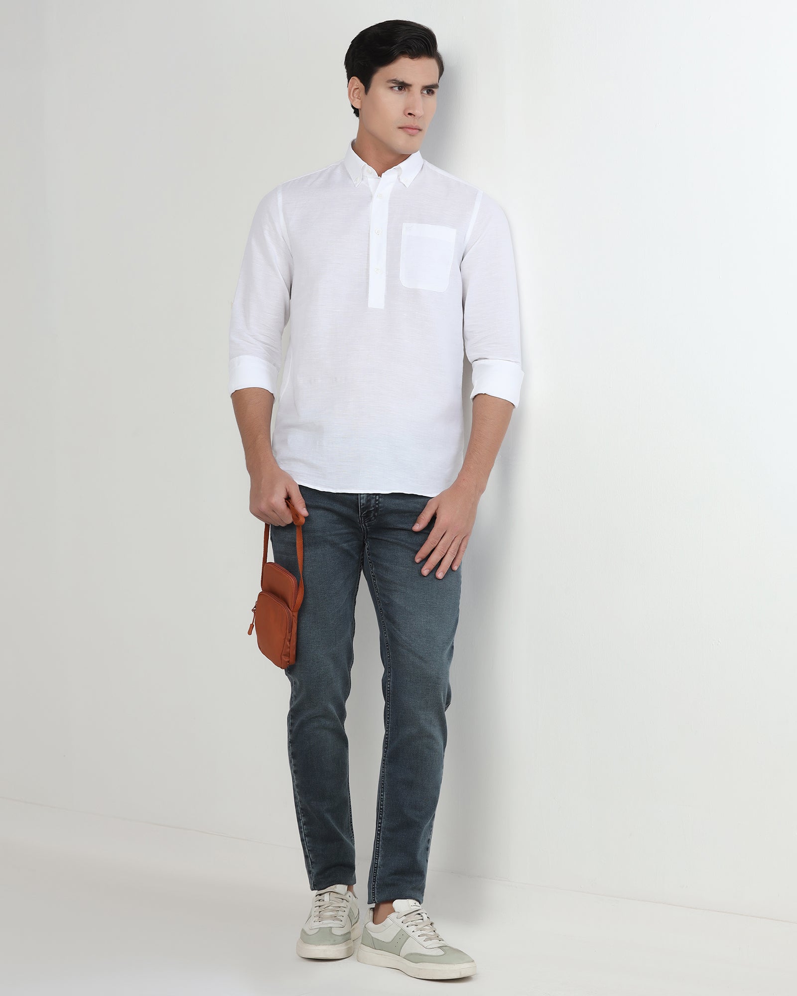 Indigo Ultrasoft Slim Fit Jeans - Alger