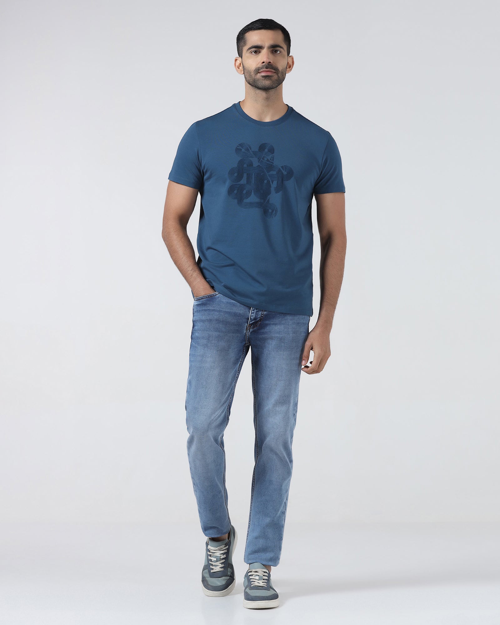 Indigo Ultrasoft Slim Fit Jeans - Baron