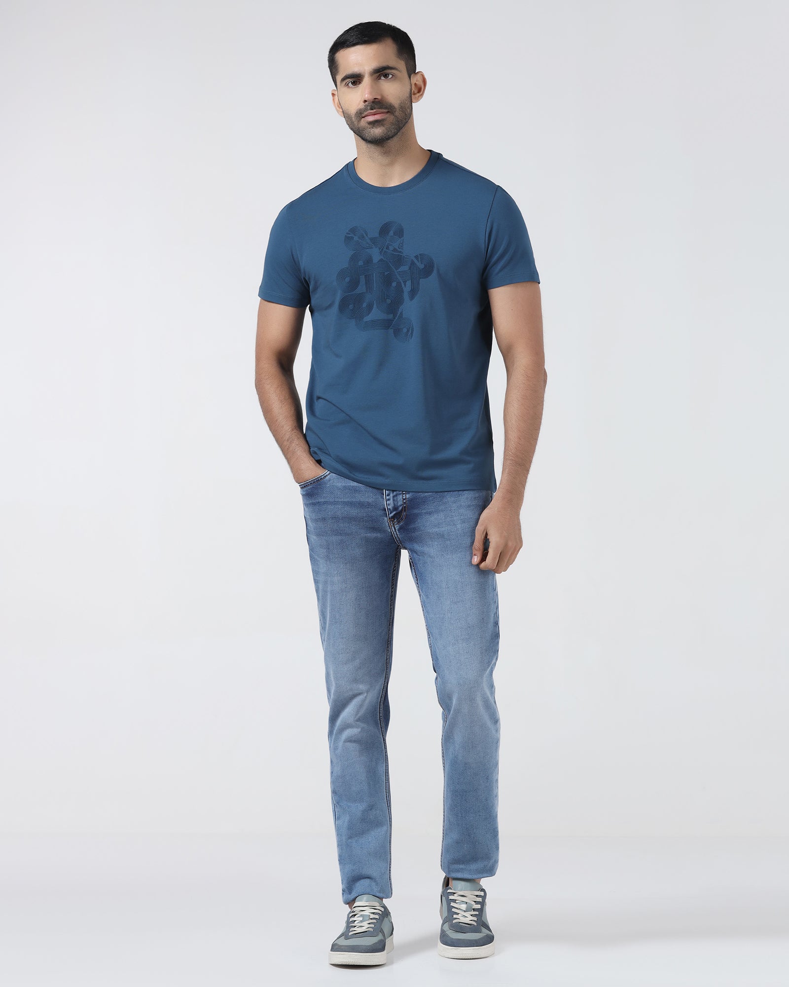 Indigo Ultrasoft Slim Fit Jeans - Baron