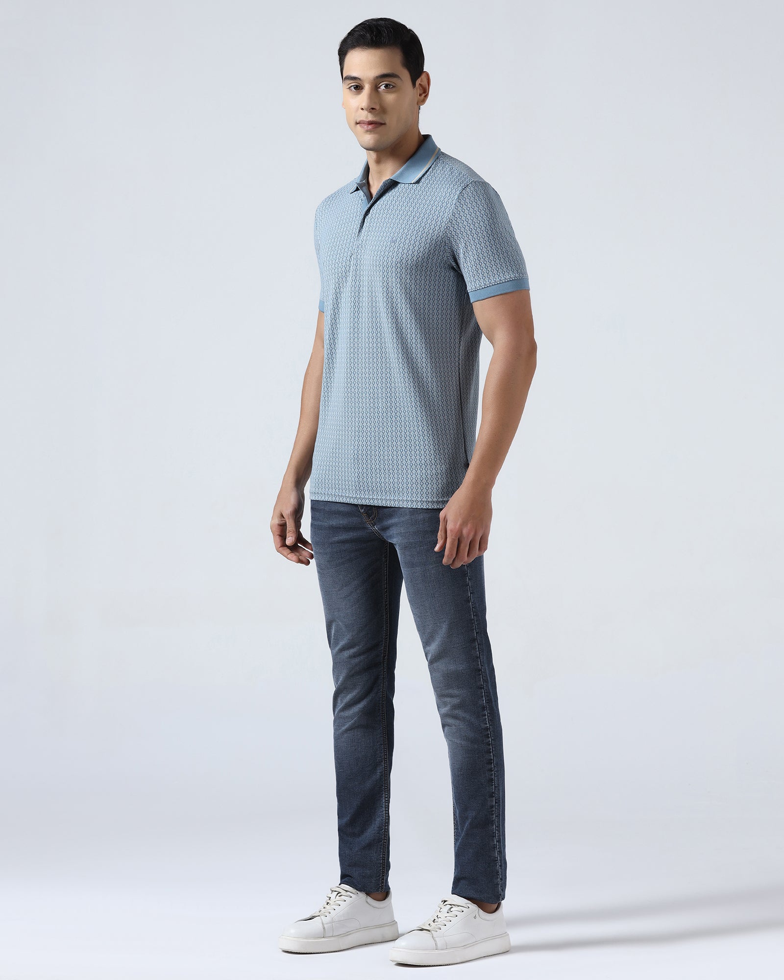 Indigo Ultrasoft Slim Fit Jeans - Bertram