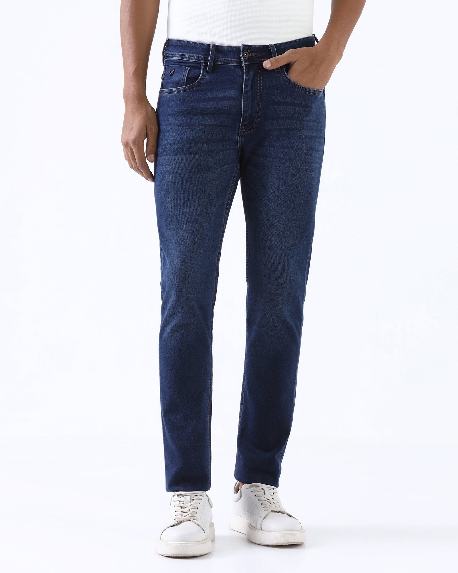 Indigo Ultrasoft Slim Fit Jeans - Magnus