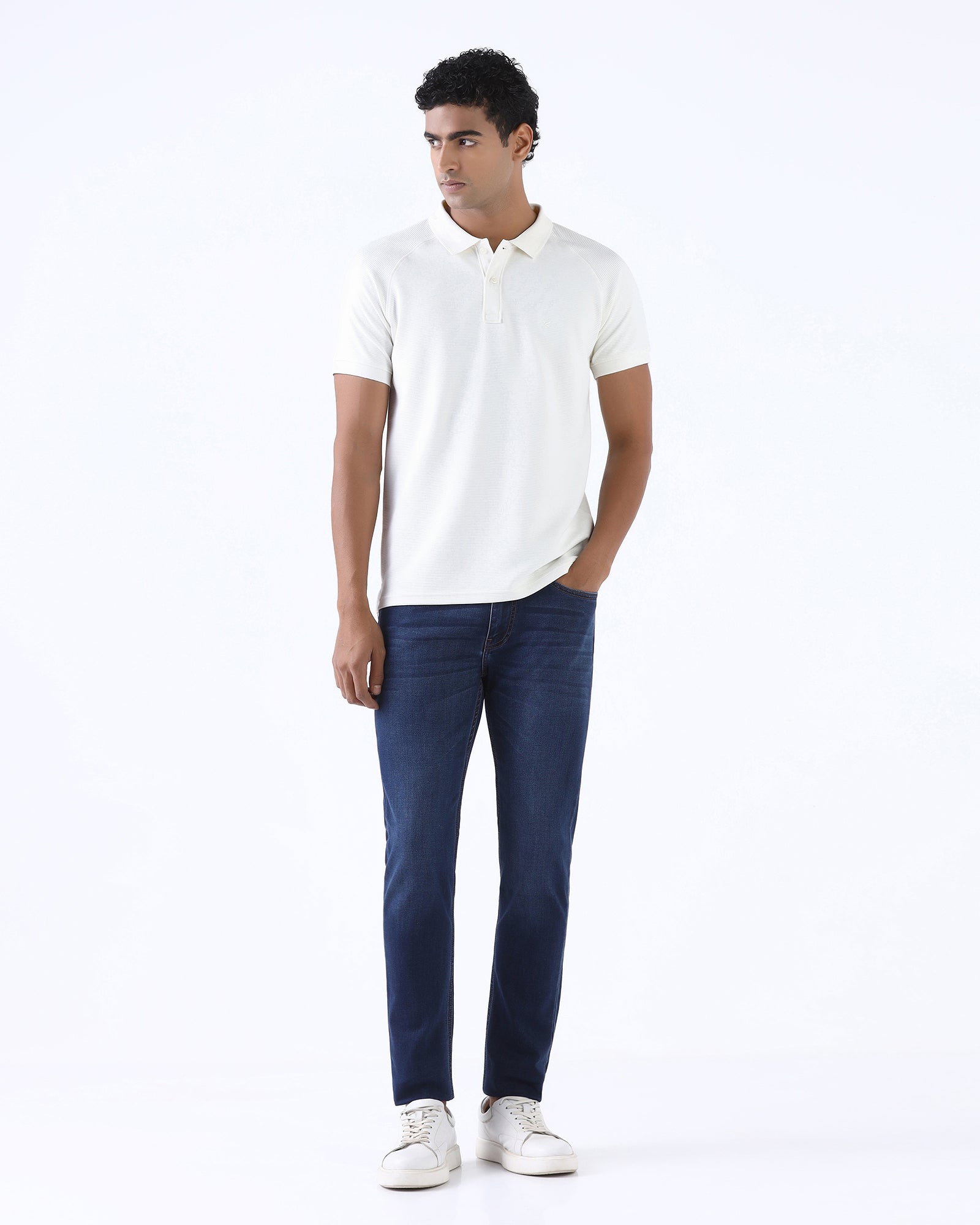 Indigo Ultrasoft Slim Fit Jeans - Magnus
