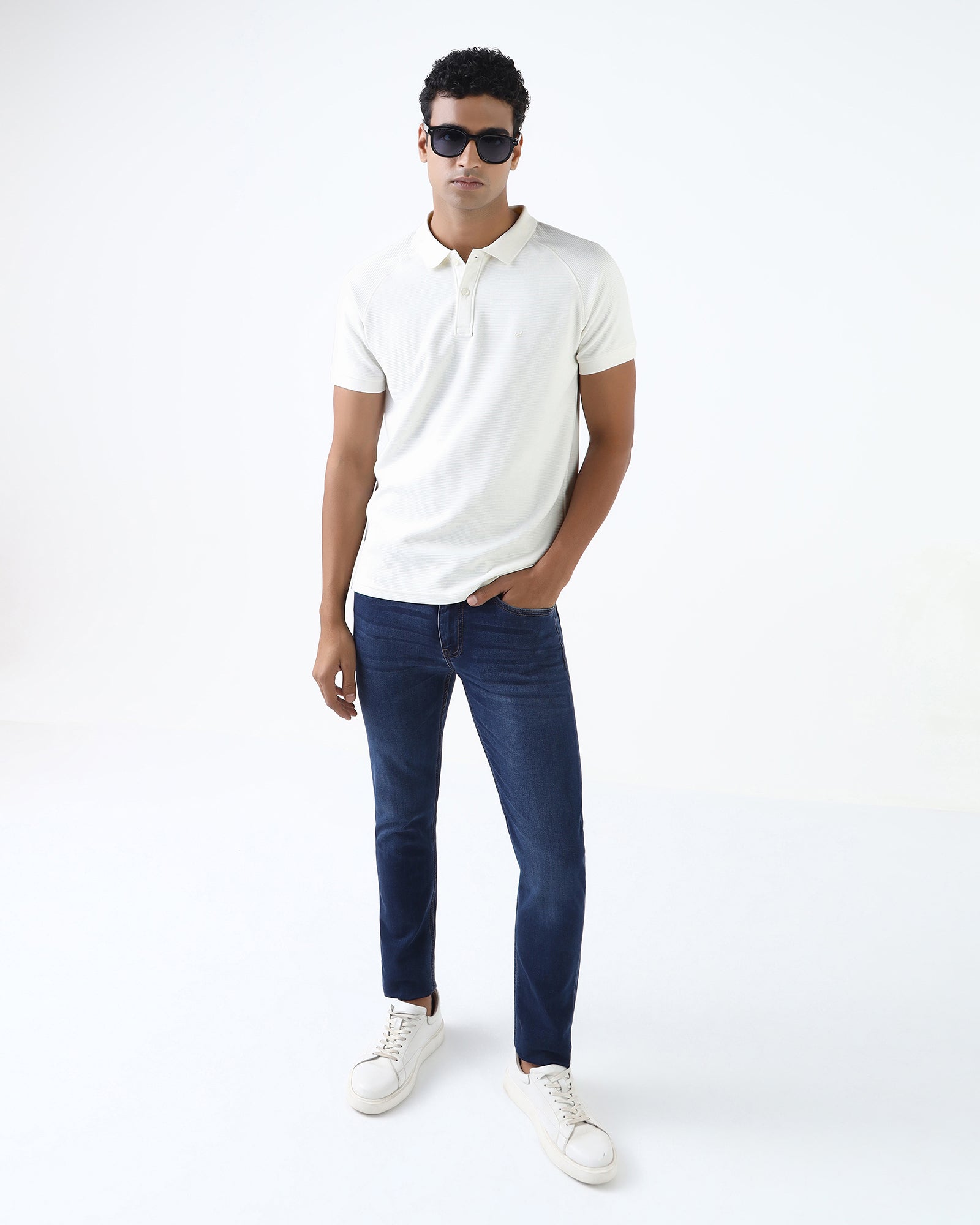 Indigo Ultrasoft Slim Fit Jeans - Magnus