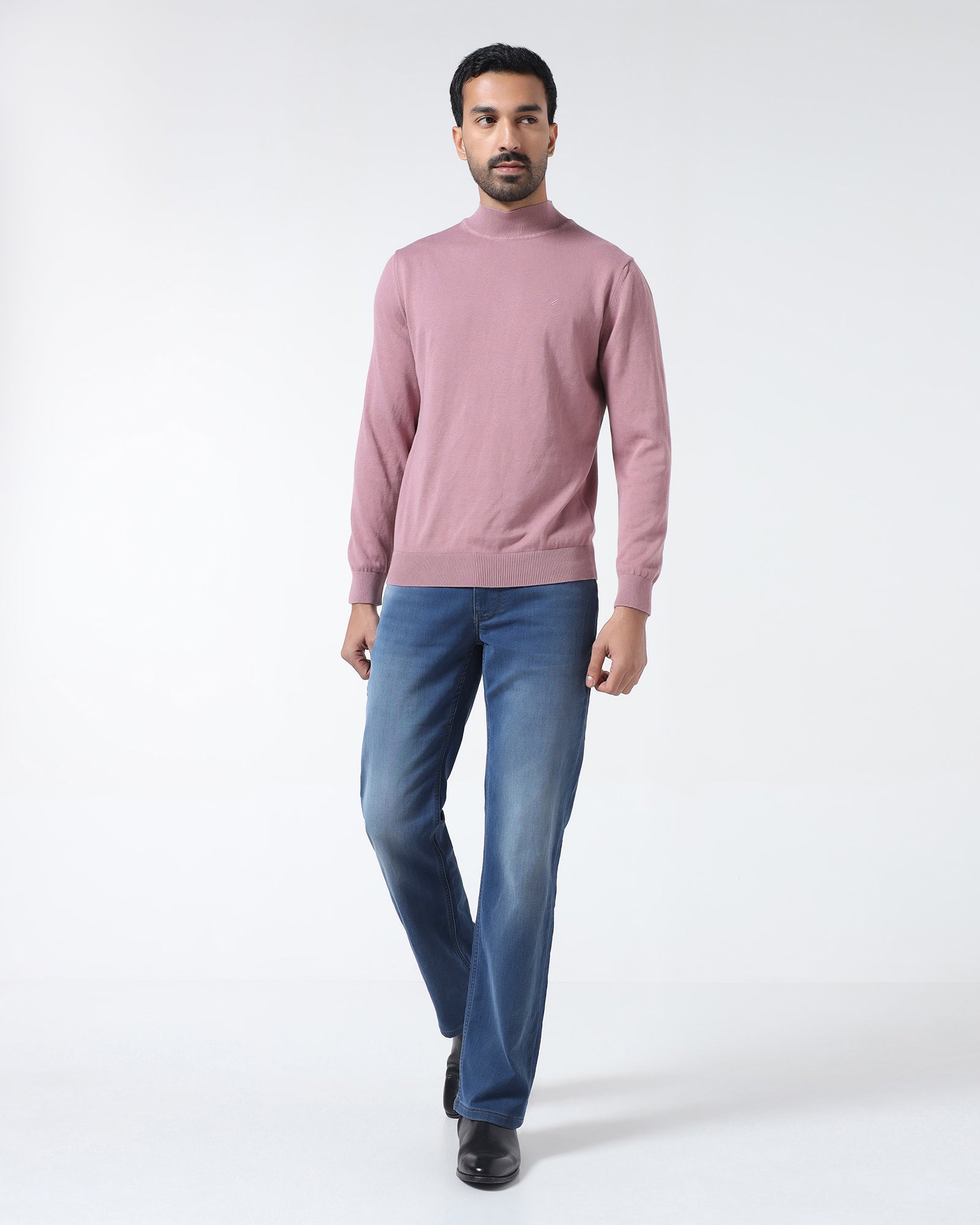 Indigo Ultrasoft Straight Comfort Jeans - Hendrix