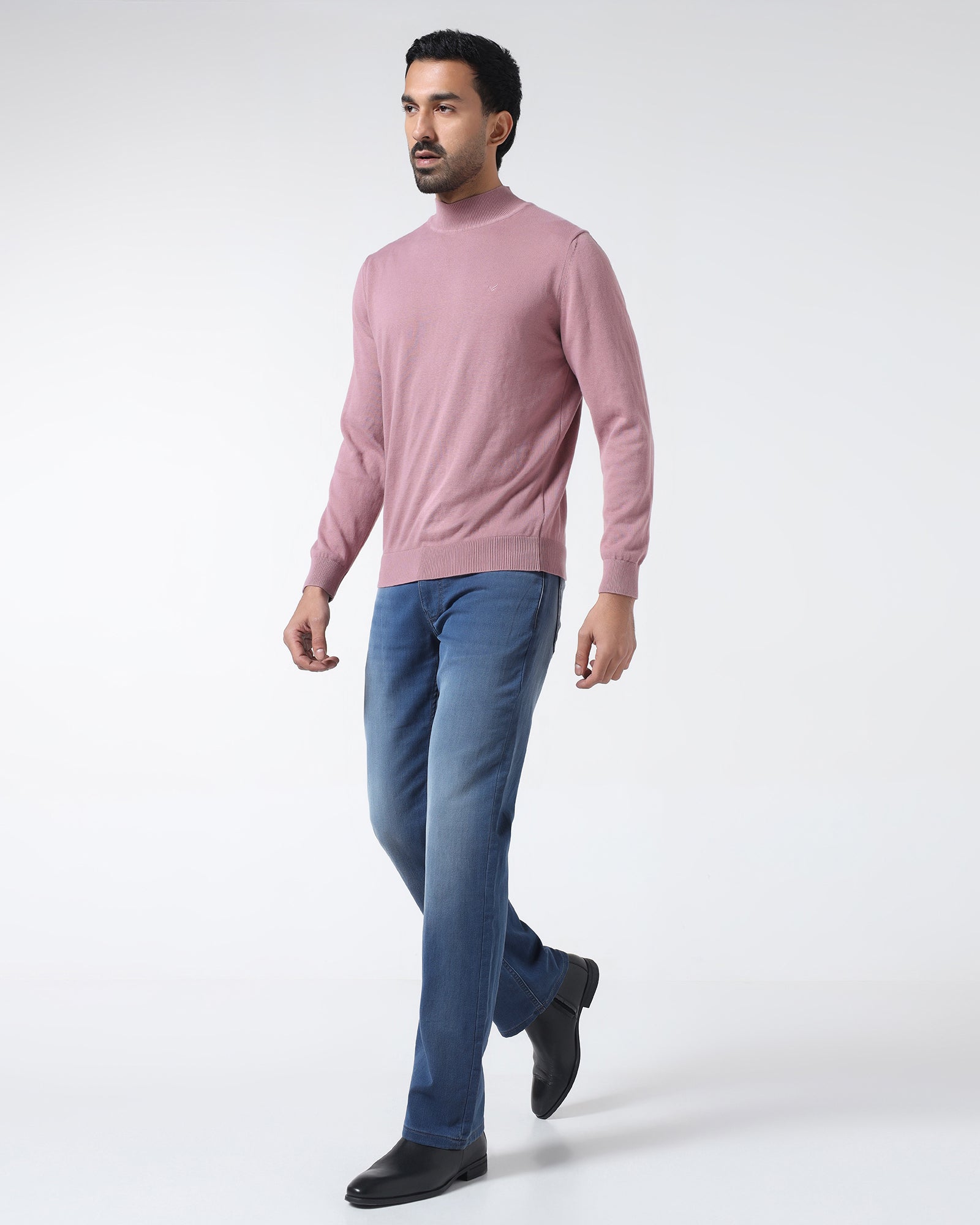 Indigo Ultrasoft Straight Comfort Jeans - Hendrix