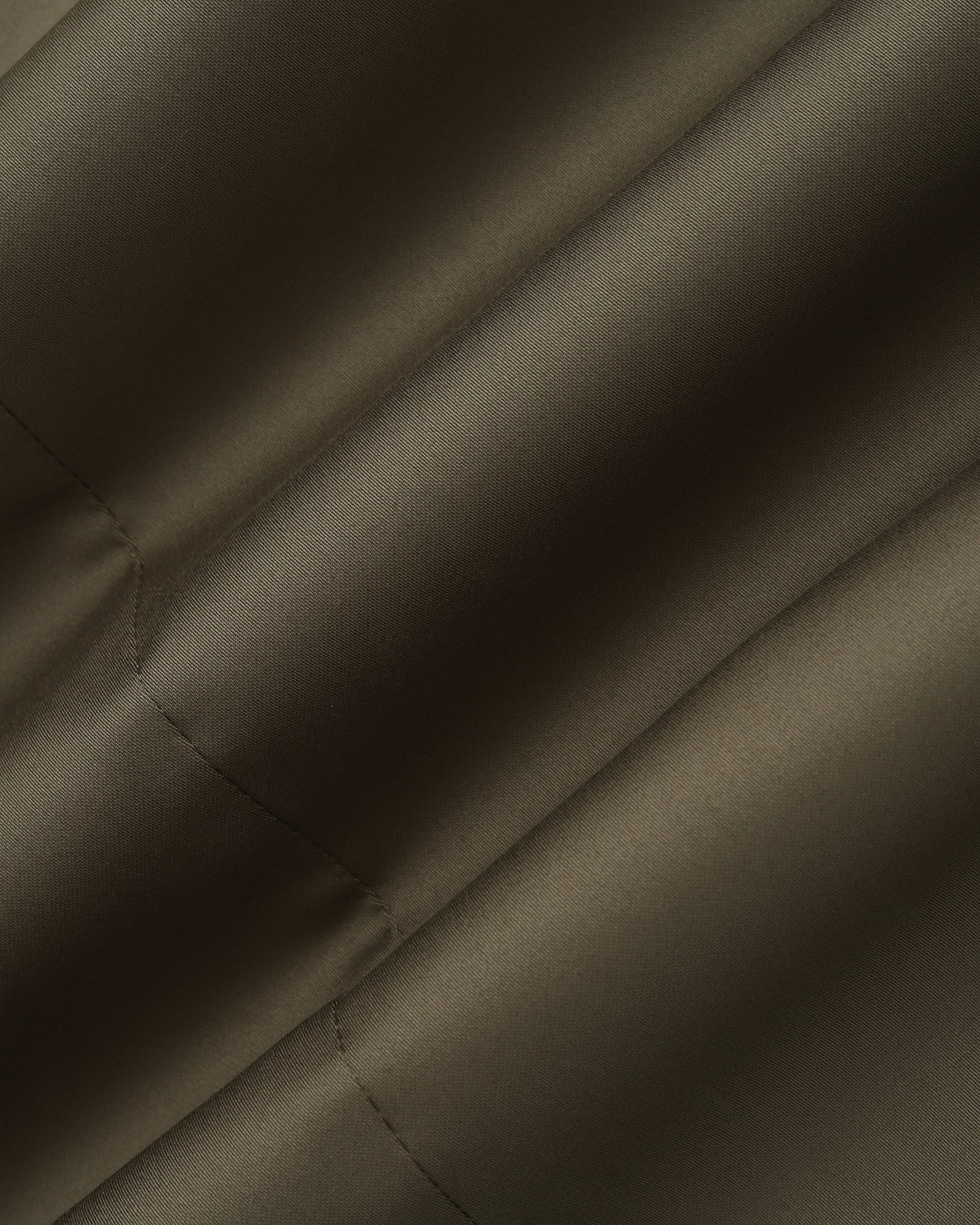 Khaki Non Iron Solid Shirt - Liviya