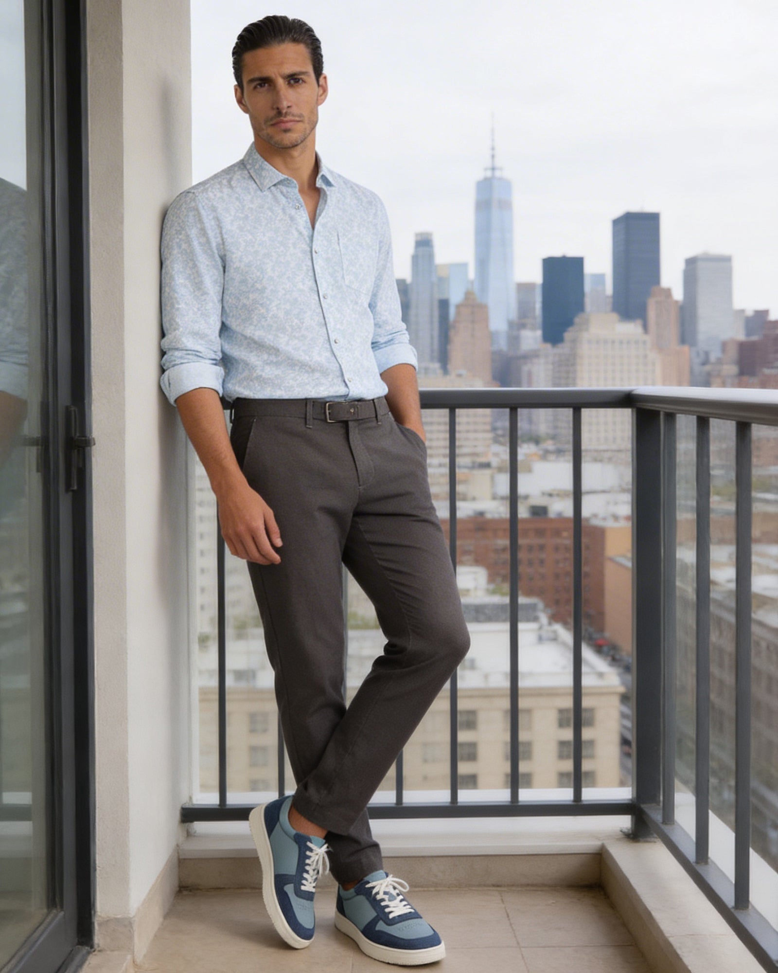 Khaki Printed Khaki - Biden