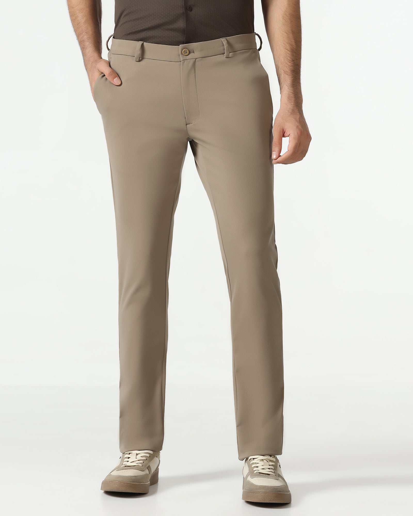 Khaki Techpro Solid Khakis - Ziea