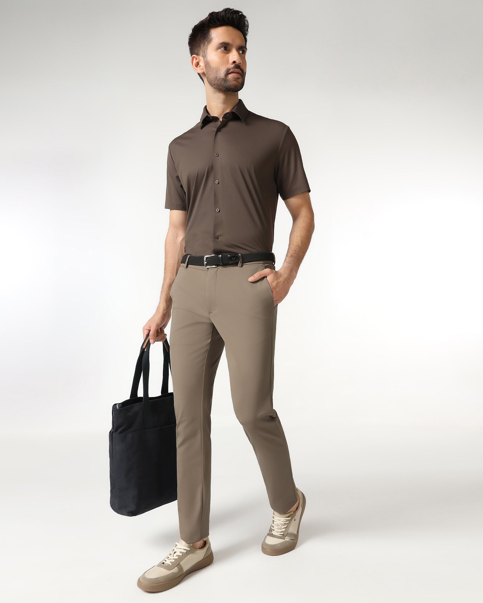 Khaki Techpro Solid Khakis - Ziea