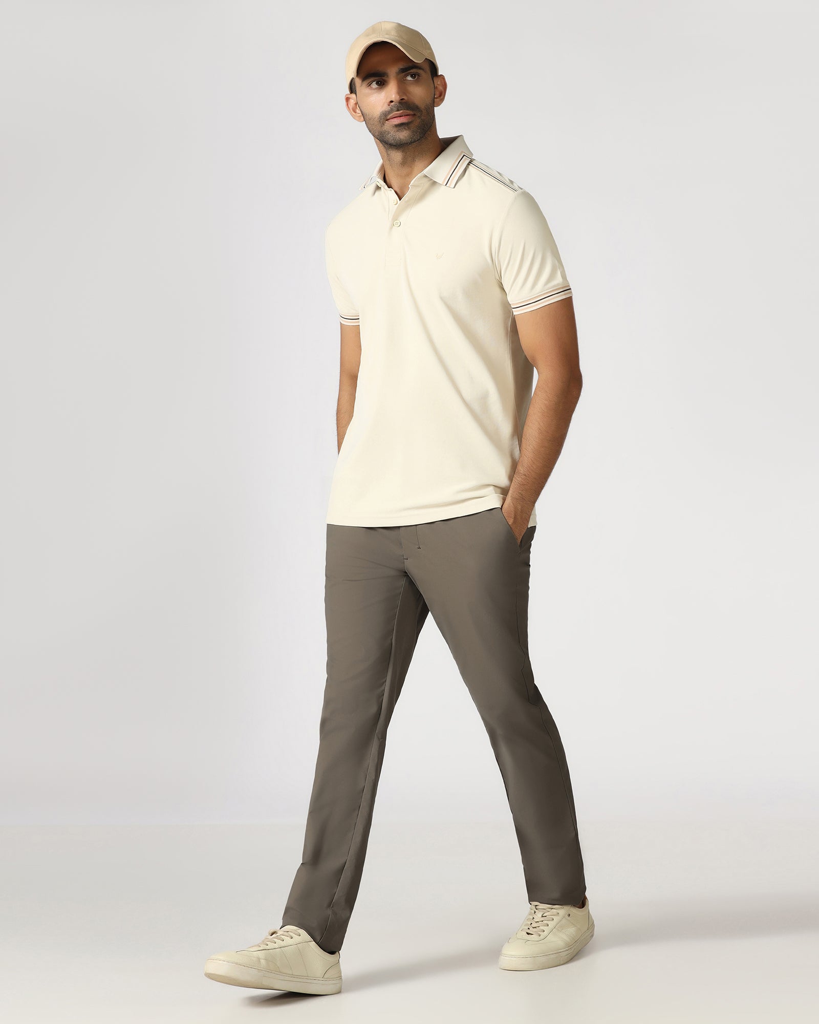 Khaki Techpro Textured Khakis - Ticino