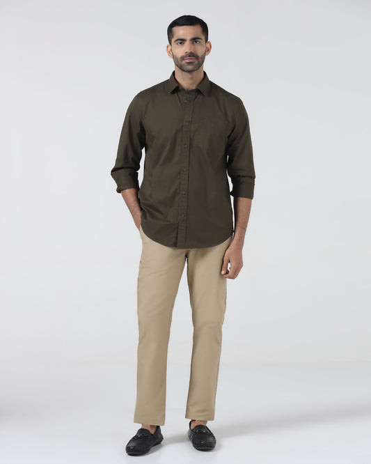Khaki Textured Khaki - Oak