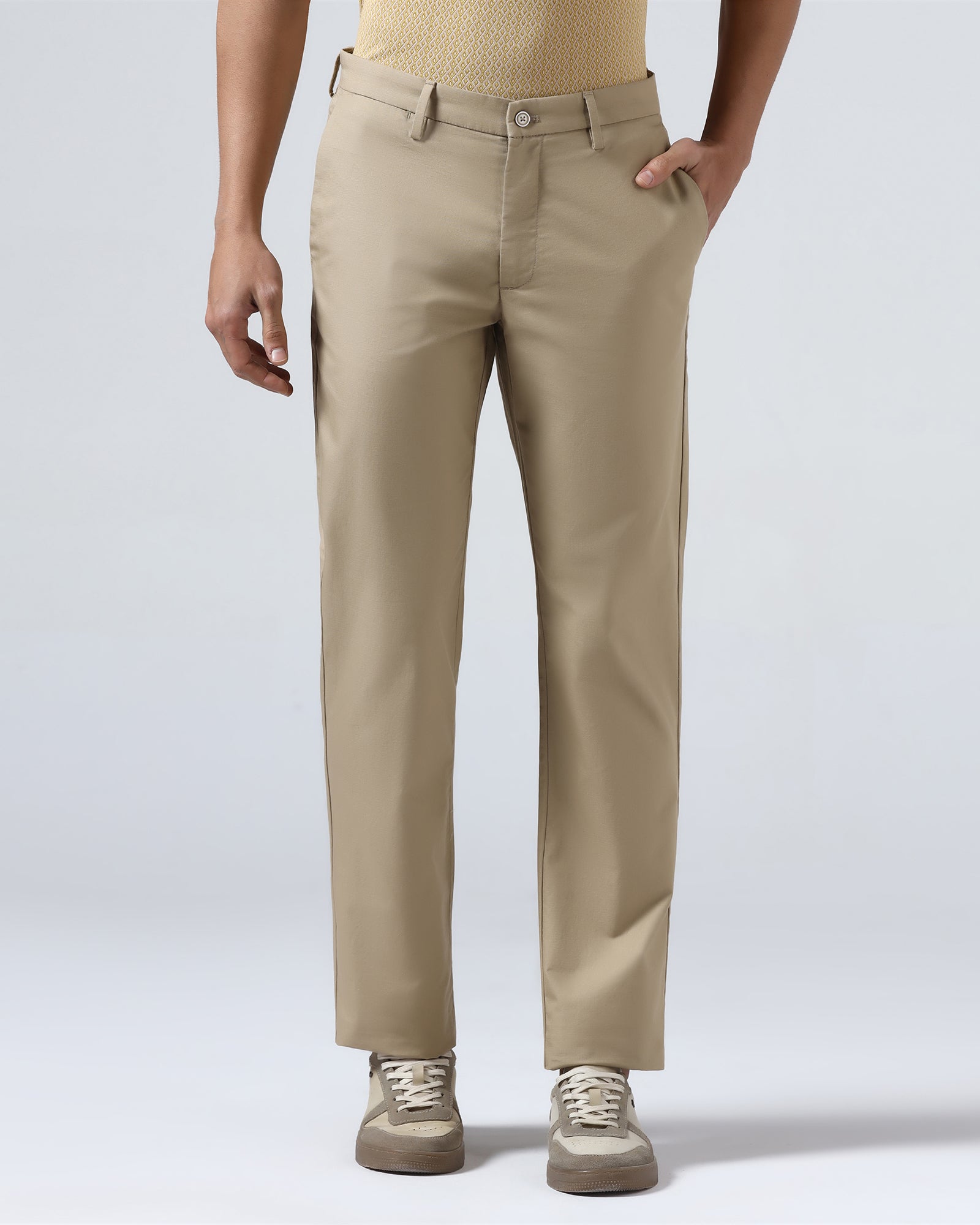 Khaki Textured Khaki - Oak