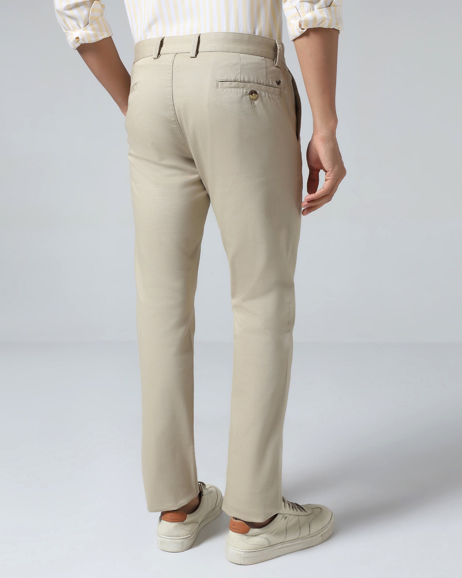 Khaki Textured Khakis - Portico