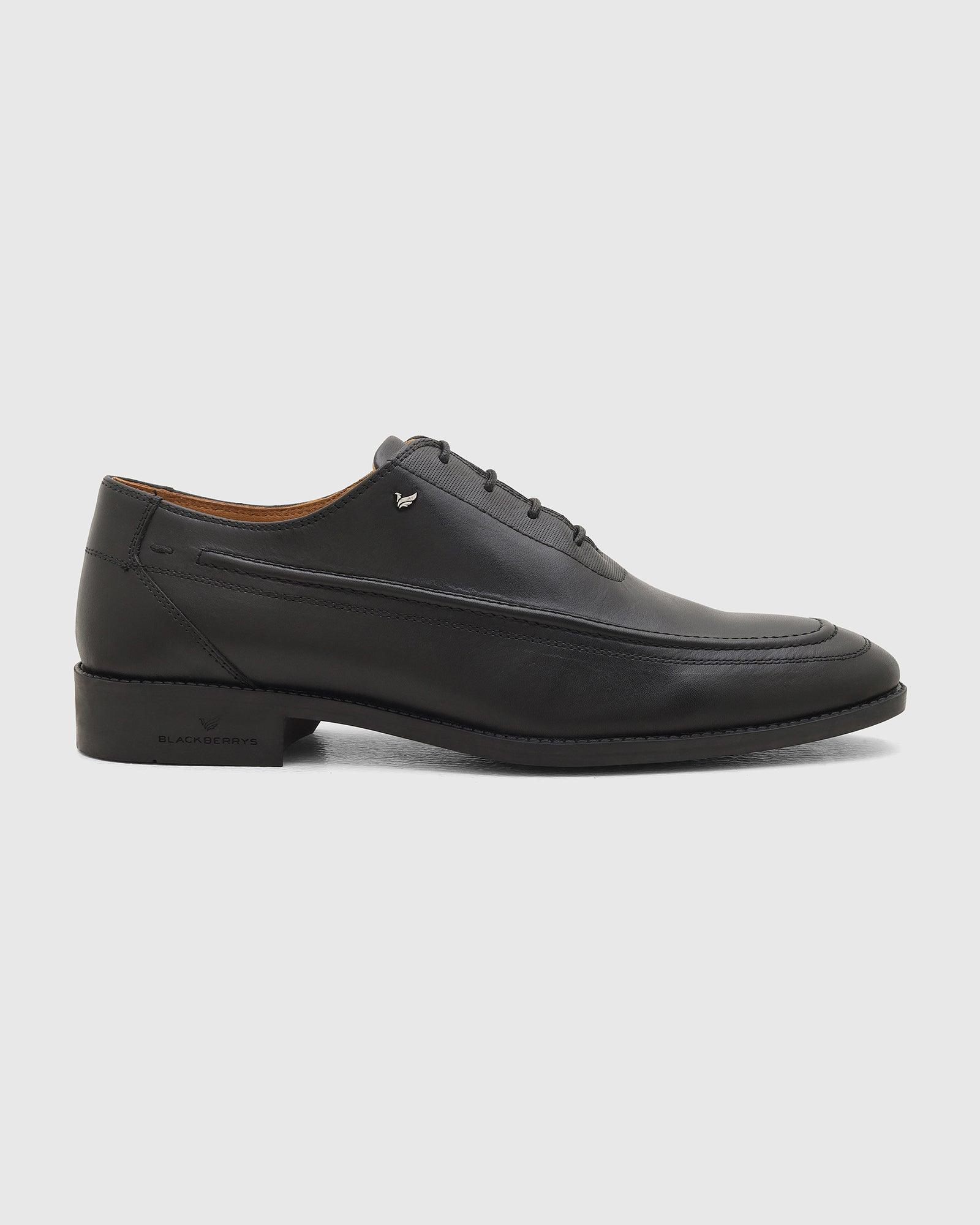 Leather Oxford Shoes In Black (Ruby) - Blackberrys