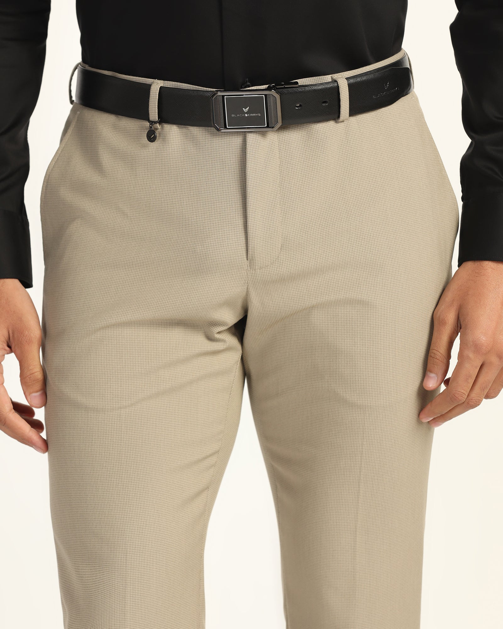 Leather Reversible Black & Burgundy Solid Belt - Vitor