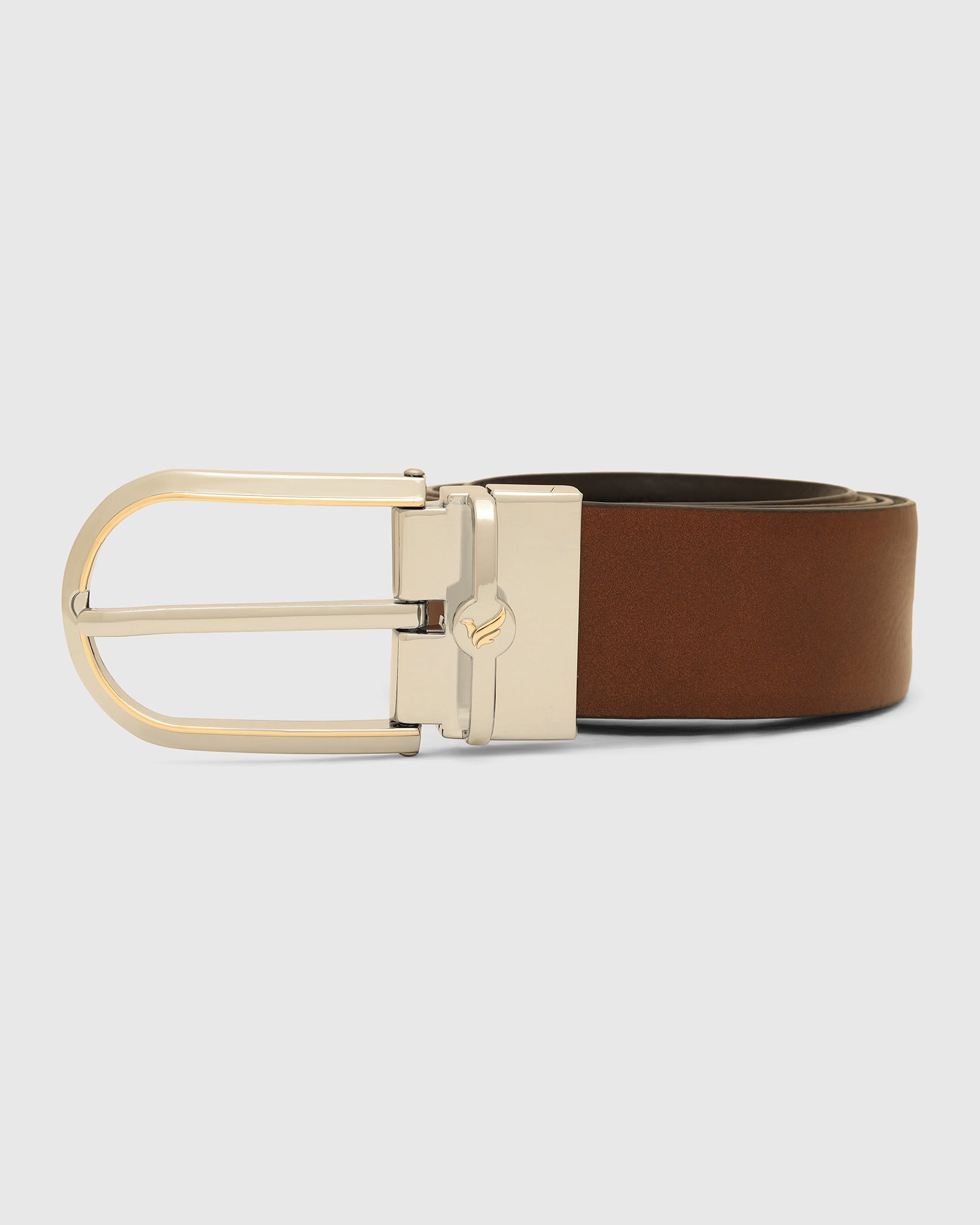 Leather Reversible Black & Tan Solid Belt - Valu
