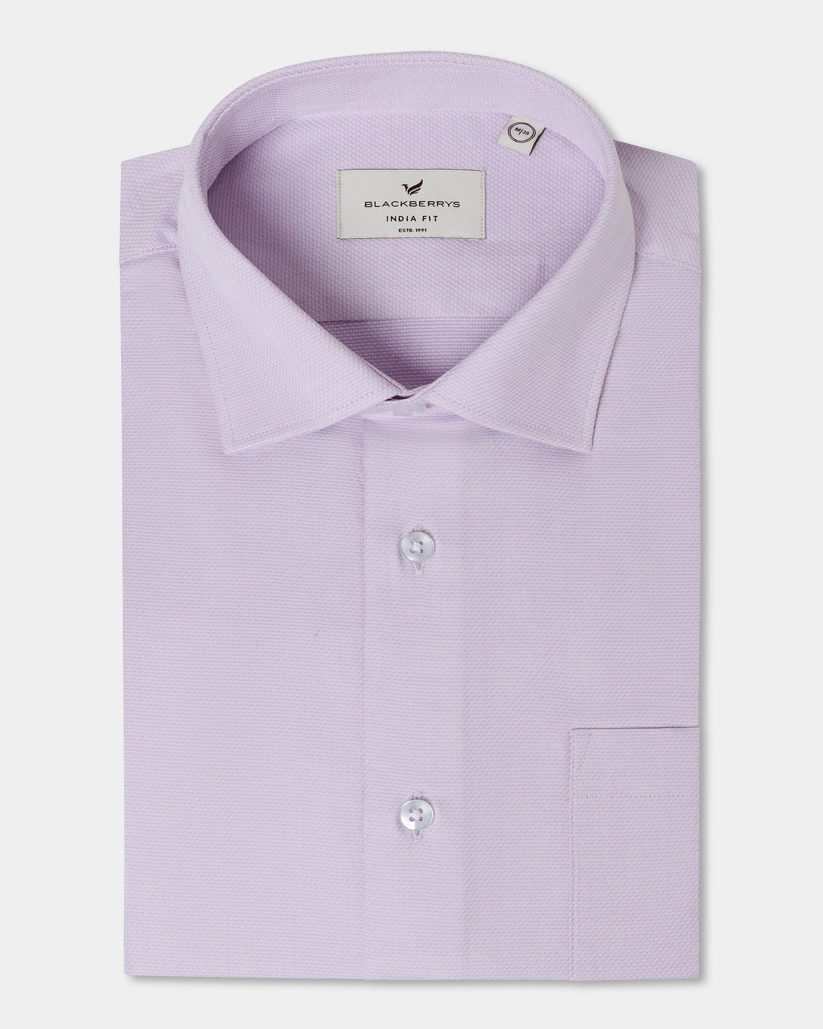 Light Pink Textured Shirt - Hawker