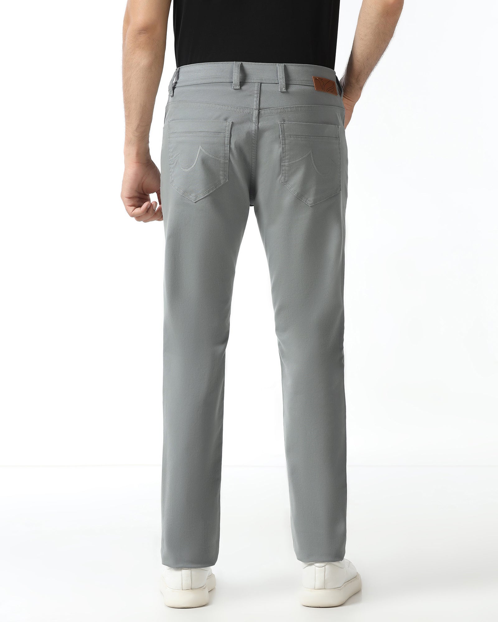 Light Blue Bleed Zero Slim Fit Jeans - Rene