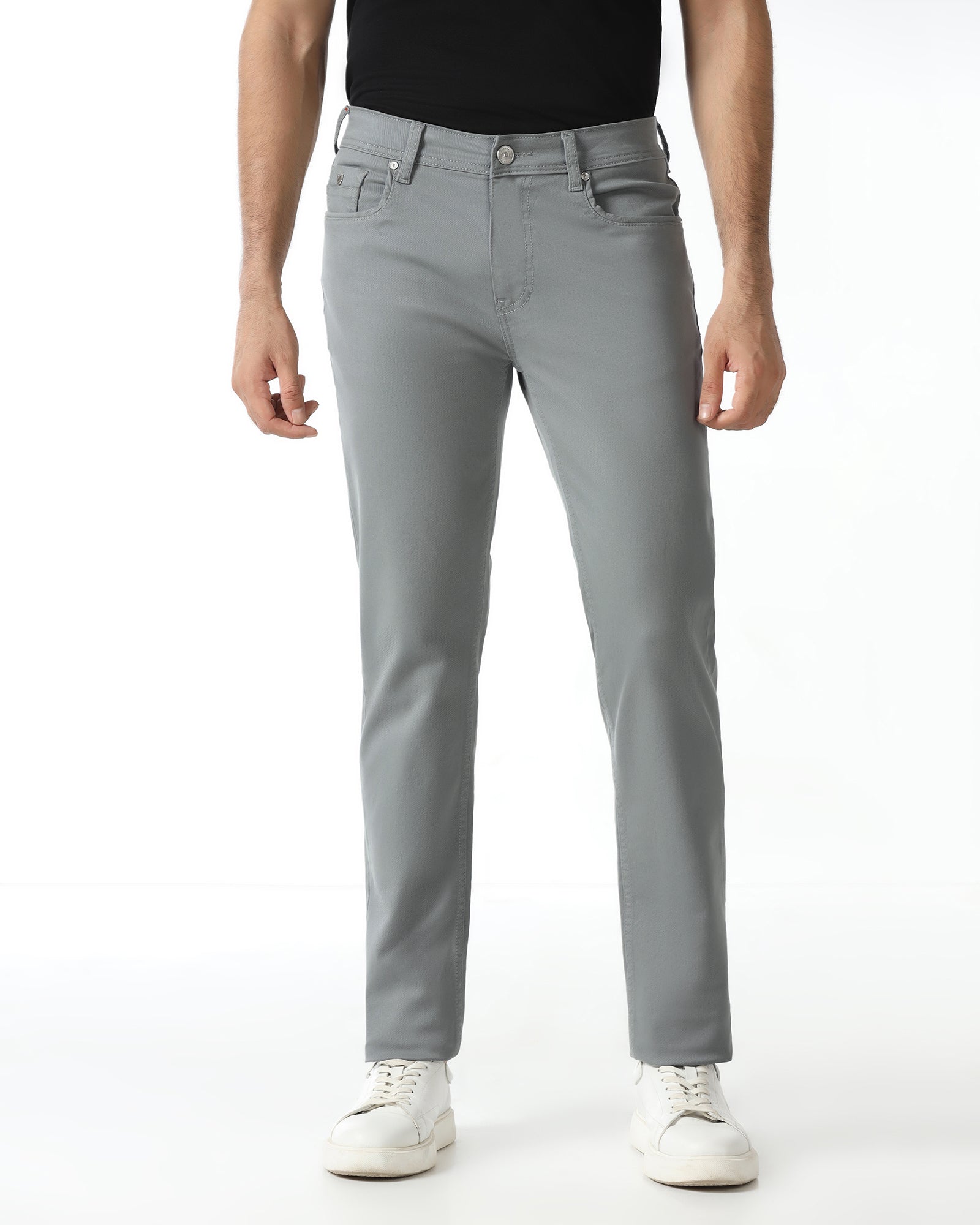 Light Blue Bleed Zero Slim Fit Jeans - Rene