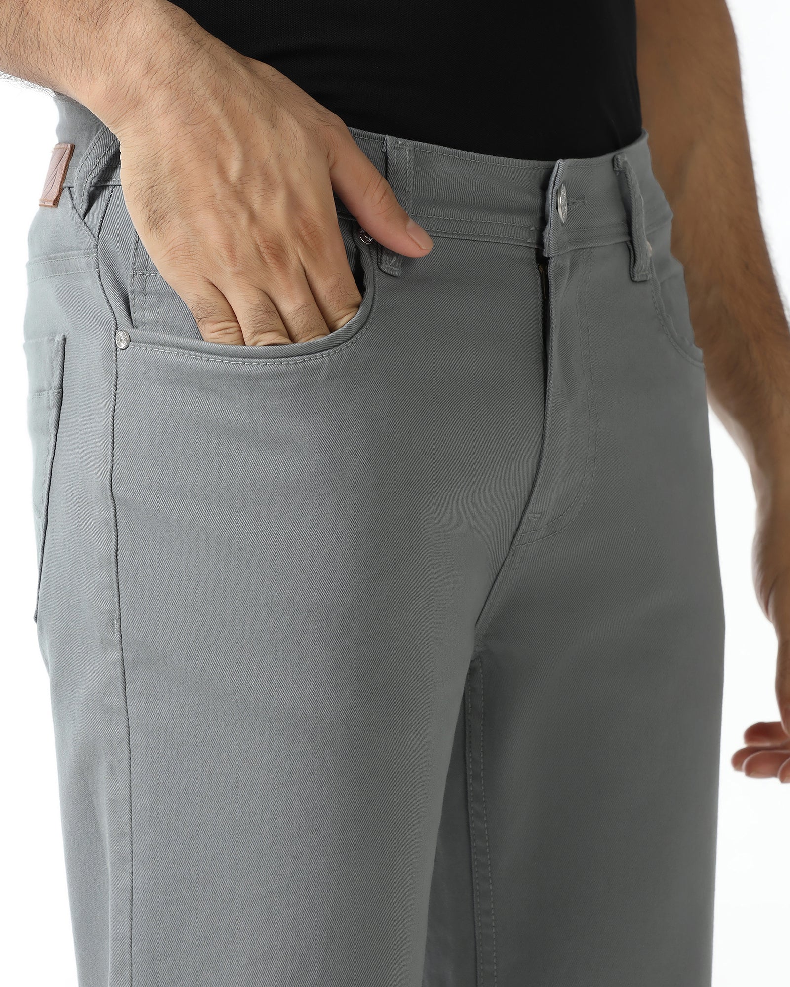 Light Blue Bleed Zero Slim Fit Jeans - Rene