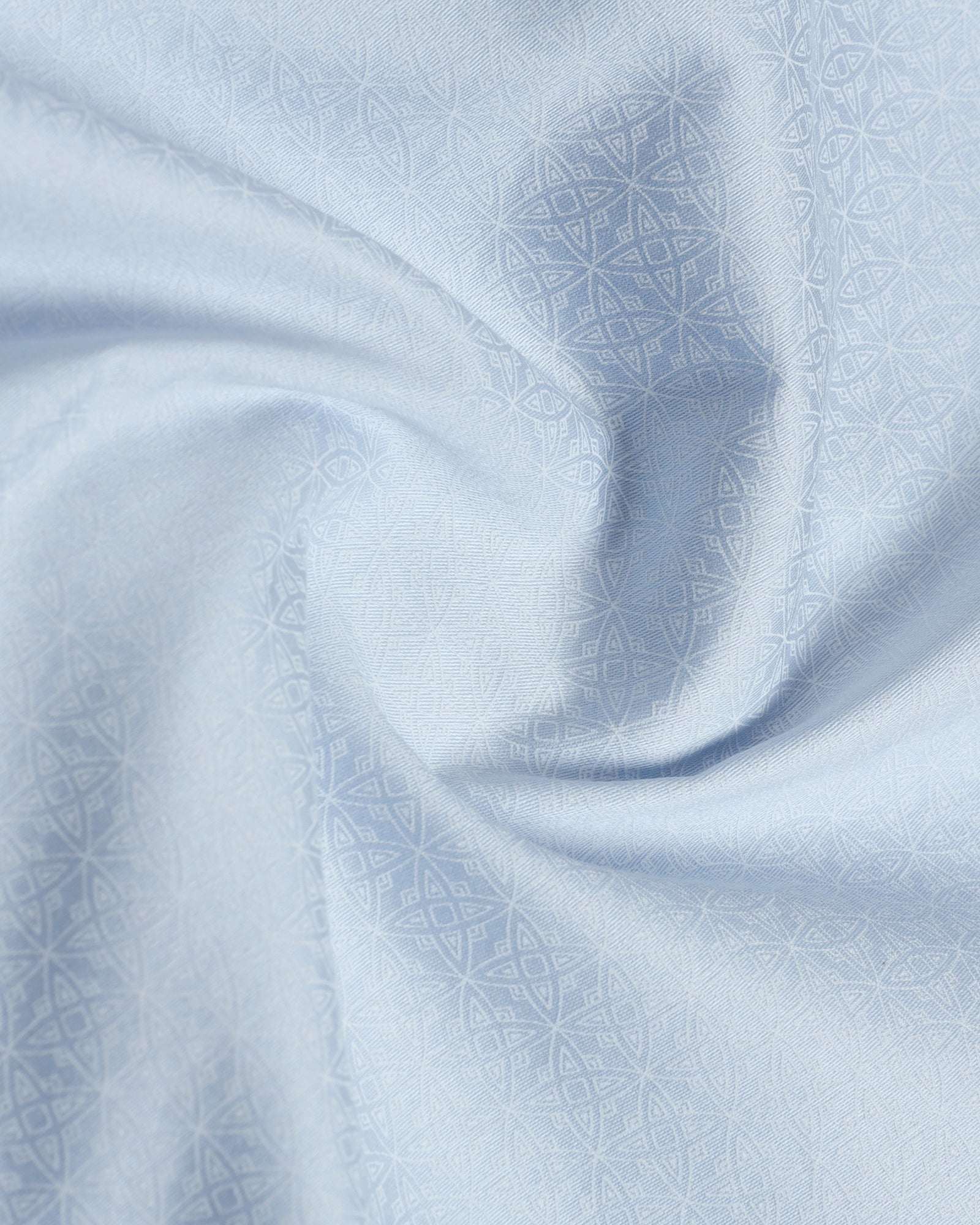 Light Blue Printed Shirt - Sherlock