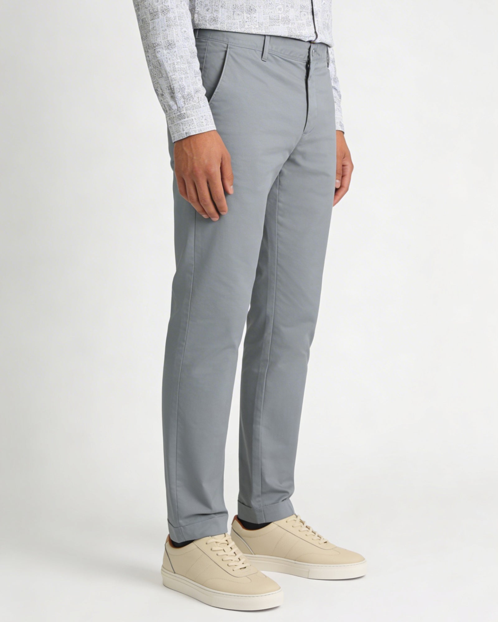 Light Grey Textured Khaki - Welder