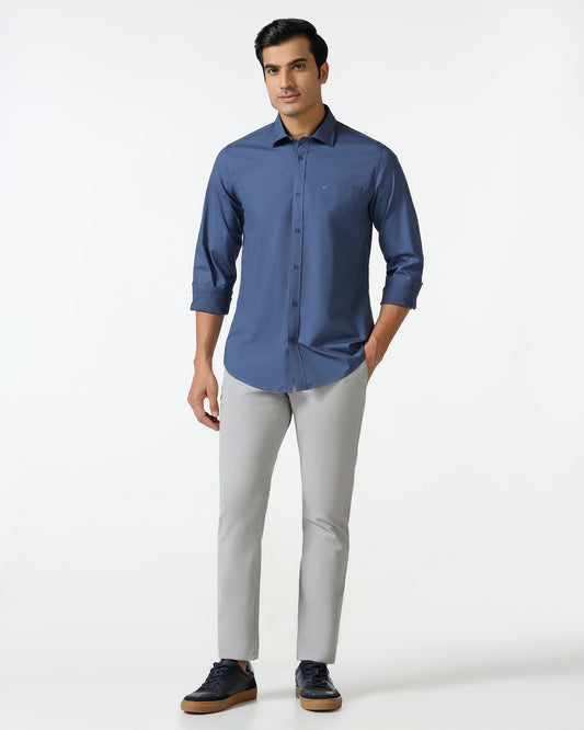 Light Grey Textured Khakis - Kary