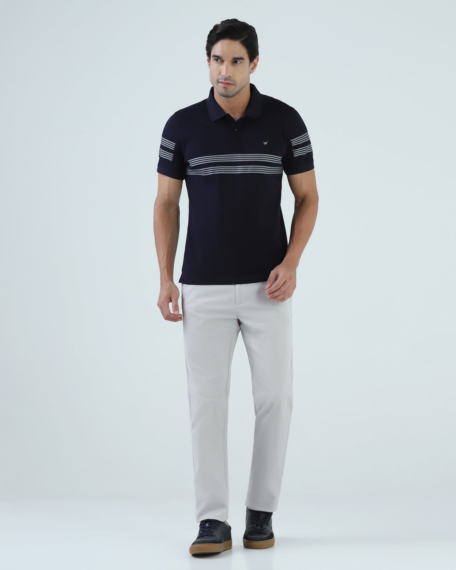 Light Grey Textured Khakis - Planar