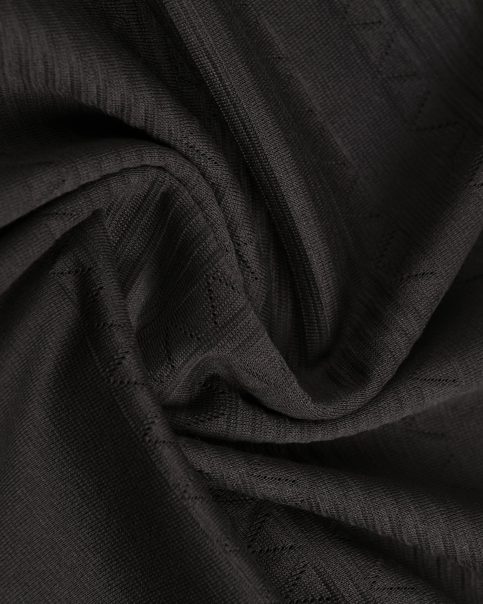 Light Grey Textured Polo - Jap