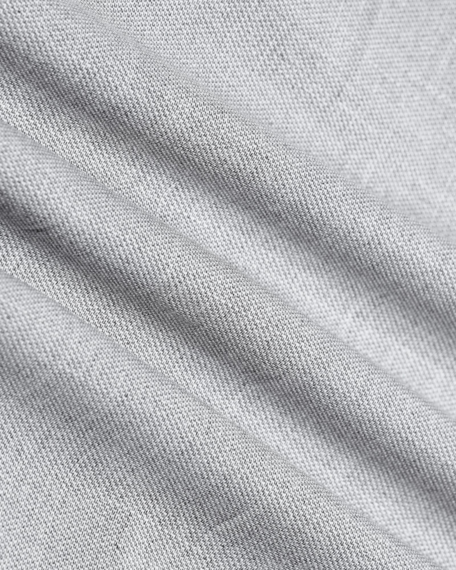 Light Grey Textured Trouser - Marta
