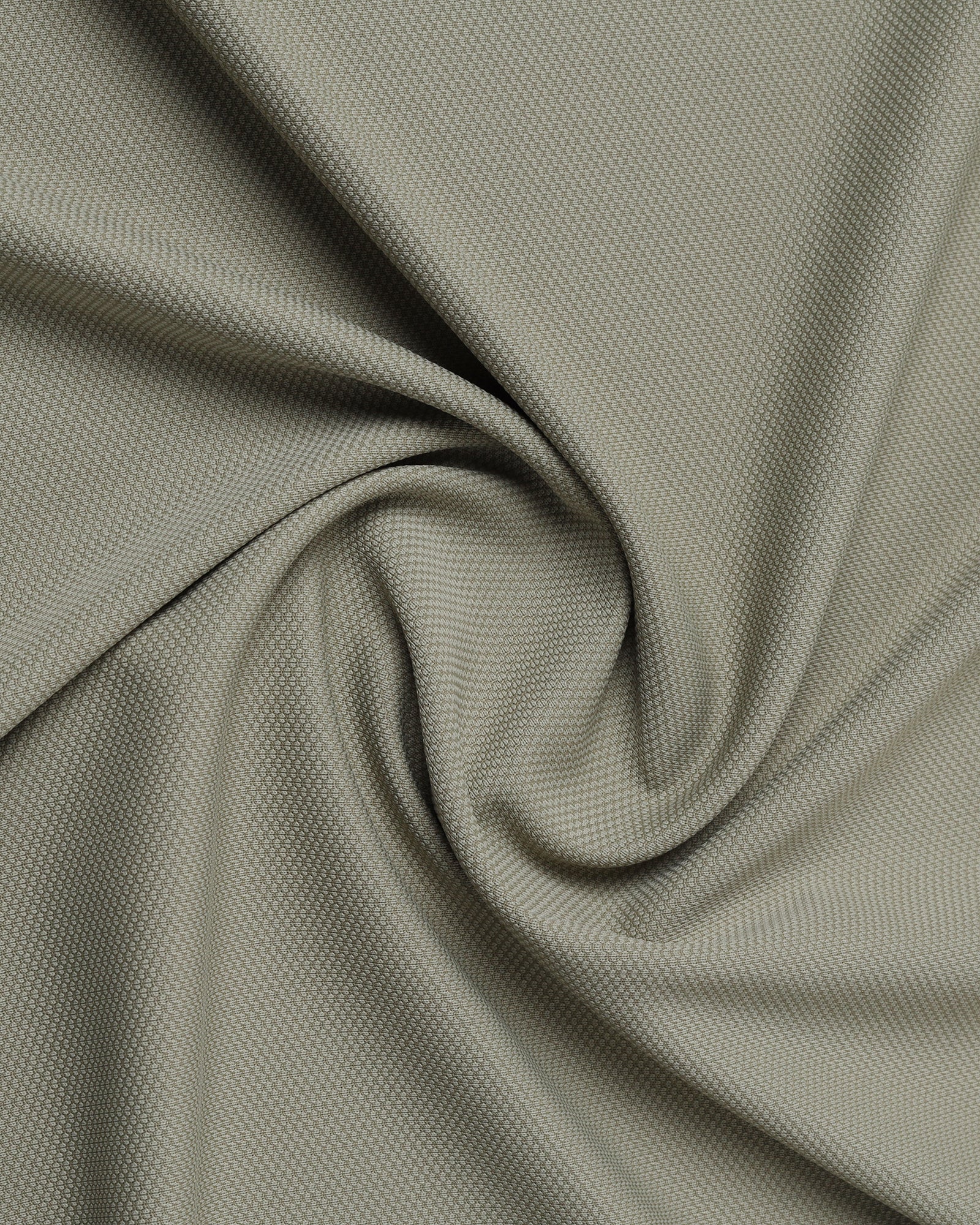 Light Olive Half Sleeve TechPro Textured Shirt - Henry