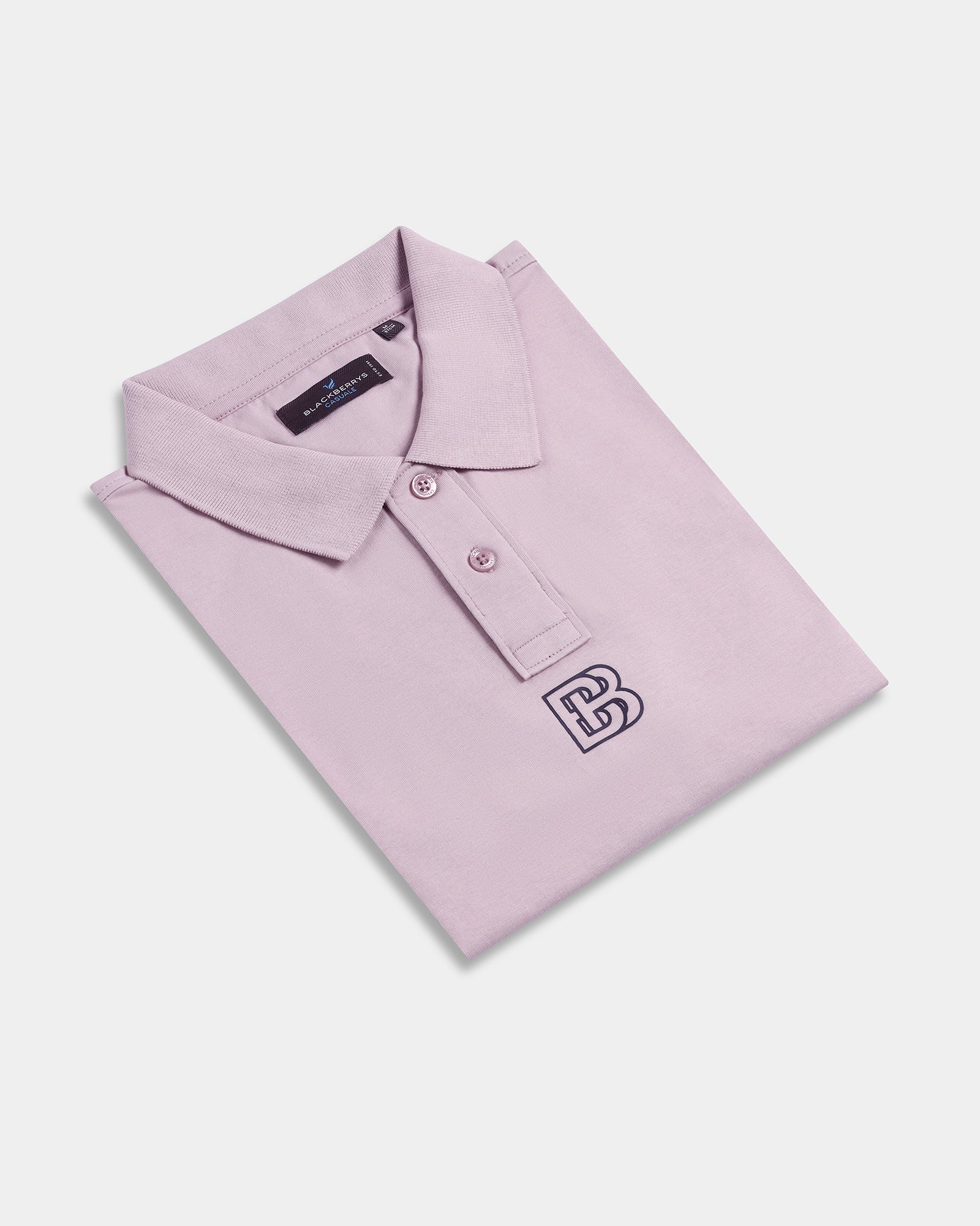 Lilac Purple Solid Polo - Piper