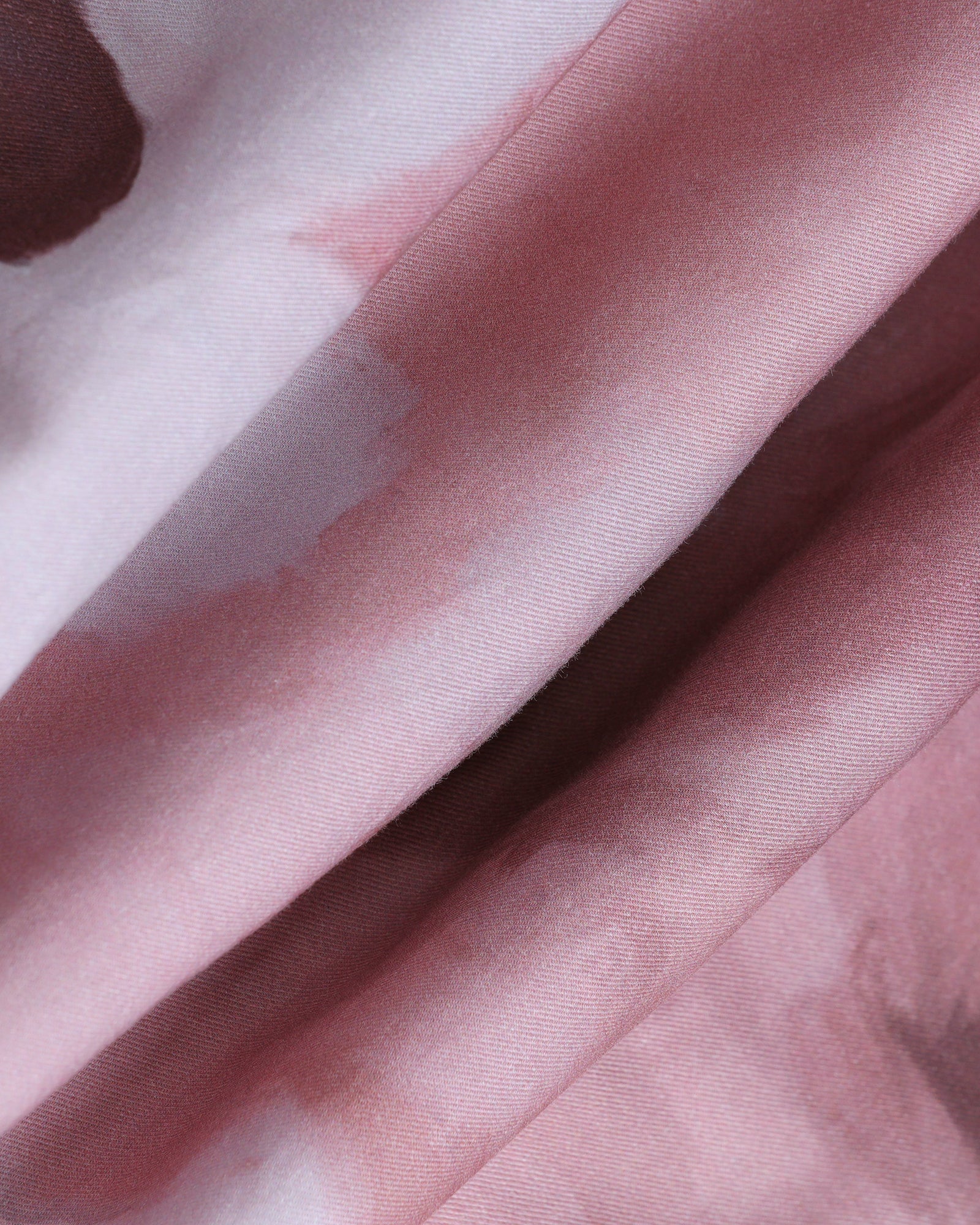 Linen Casual Half Sleeve Red Printed Shirt - avery