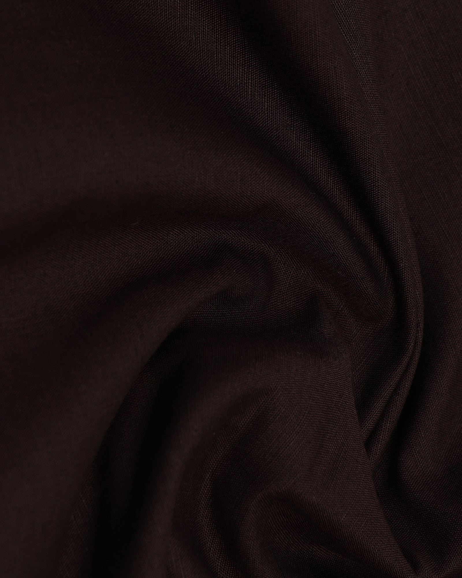 Linen Casual Half Sleeve Tan Solid Shirt - Salmon