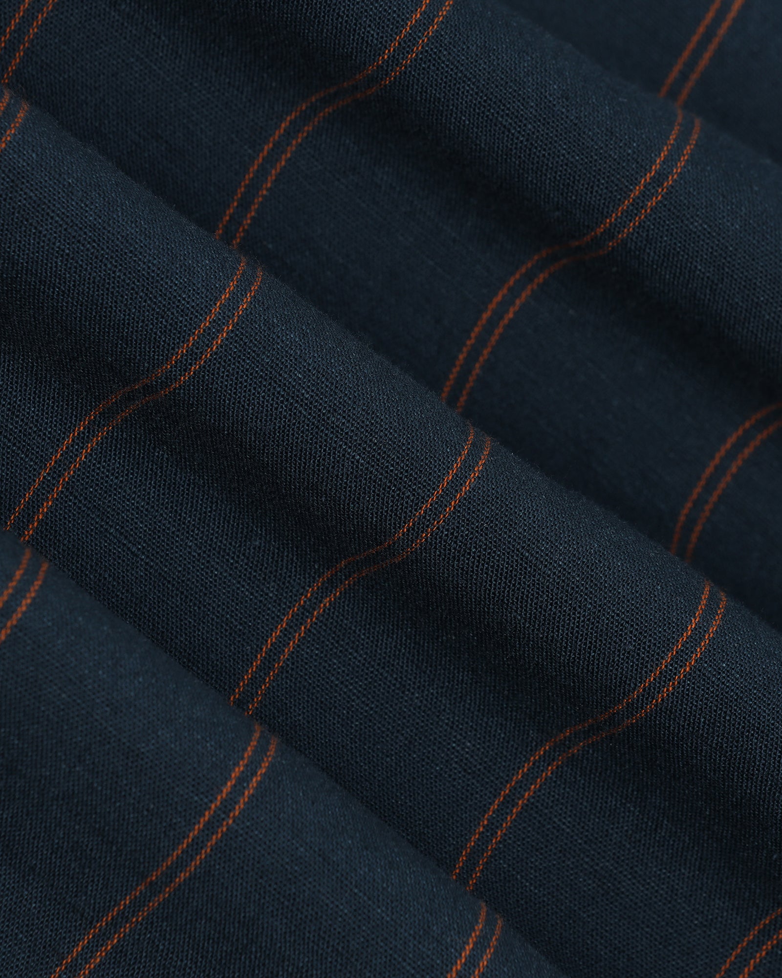 Linen Casual Navy Stripe Shirt - Darcom