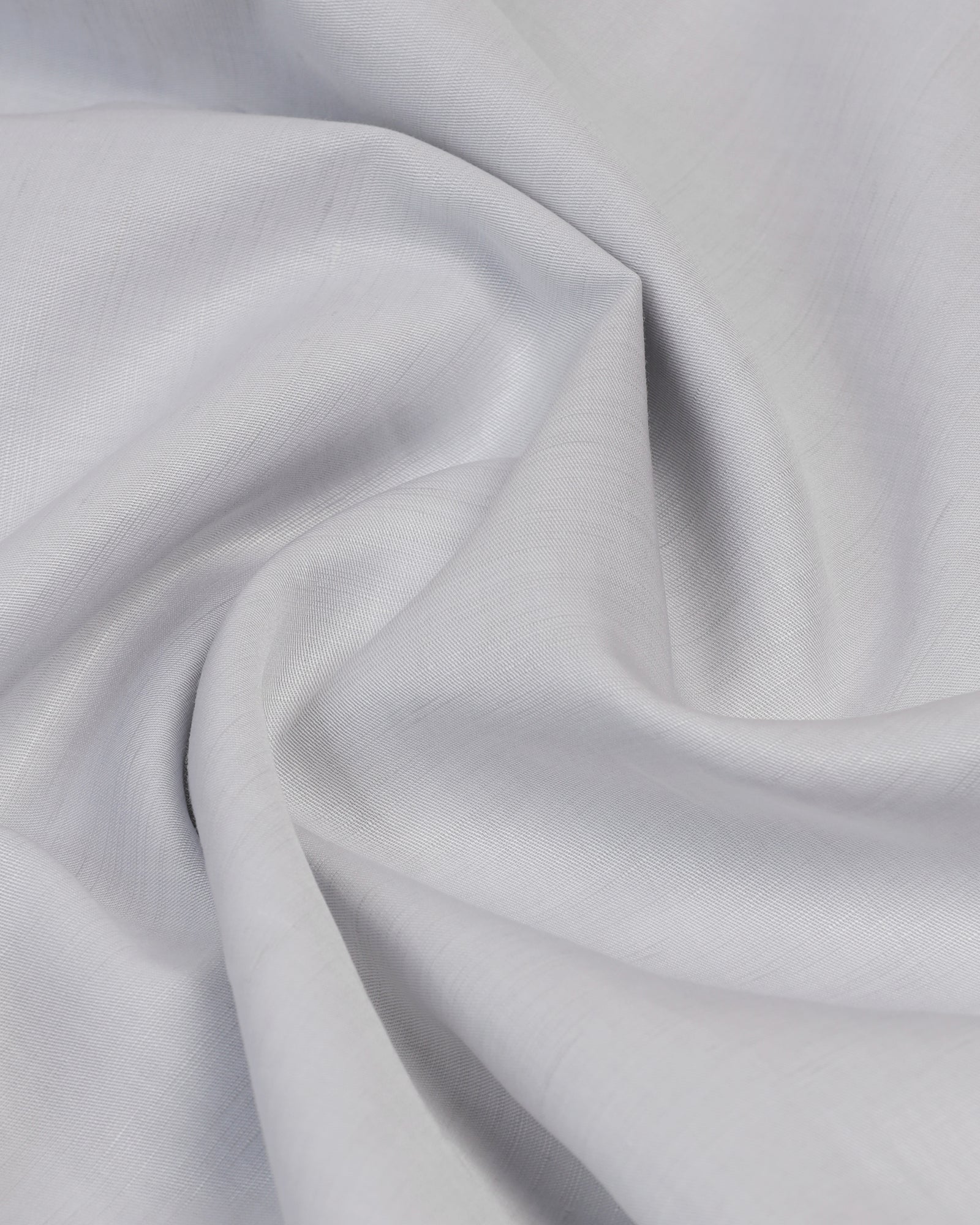 Linen Formal Ash Grey Solid Shirt - Save