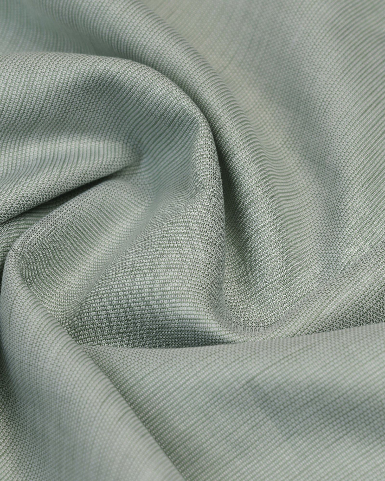 Linen Formal Olive Textured Shirt - Sand