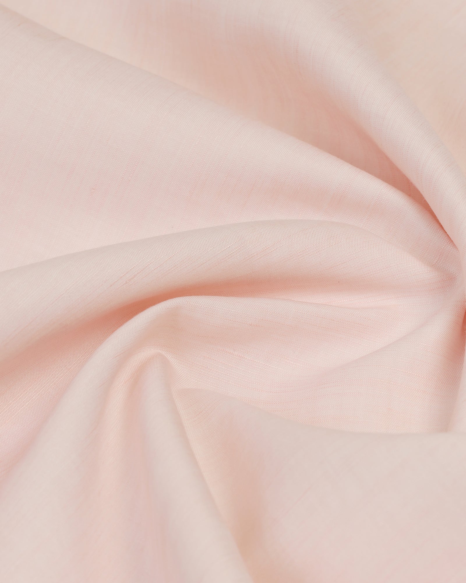 Linen Formal Peach Solid Shirt - Save