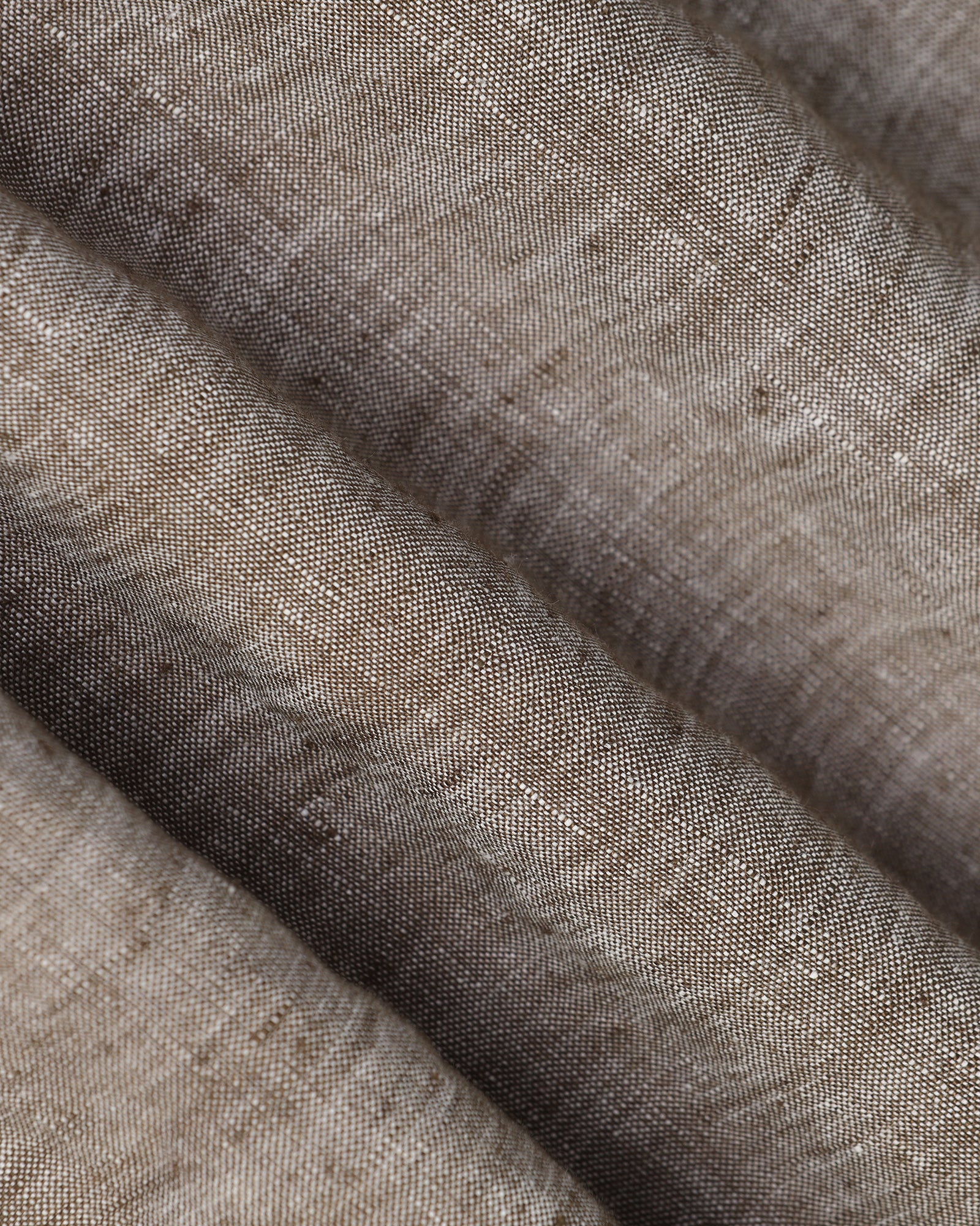 Linen Slim Comfort B-95 Casual Mouse Solid Khakis - Chales