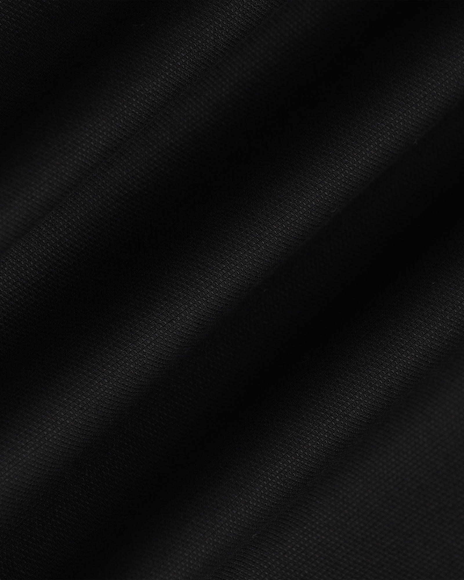 Straight B-90 Casual Black Textured Khakis - Kart