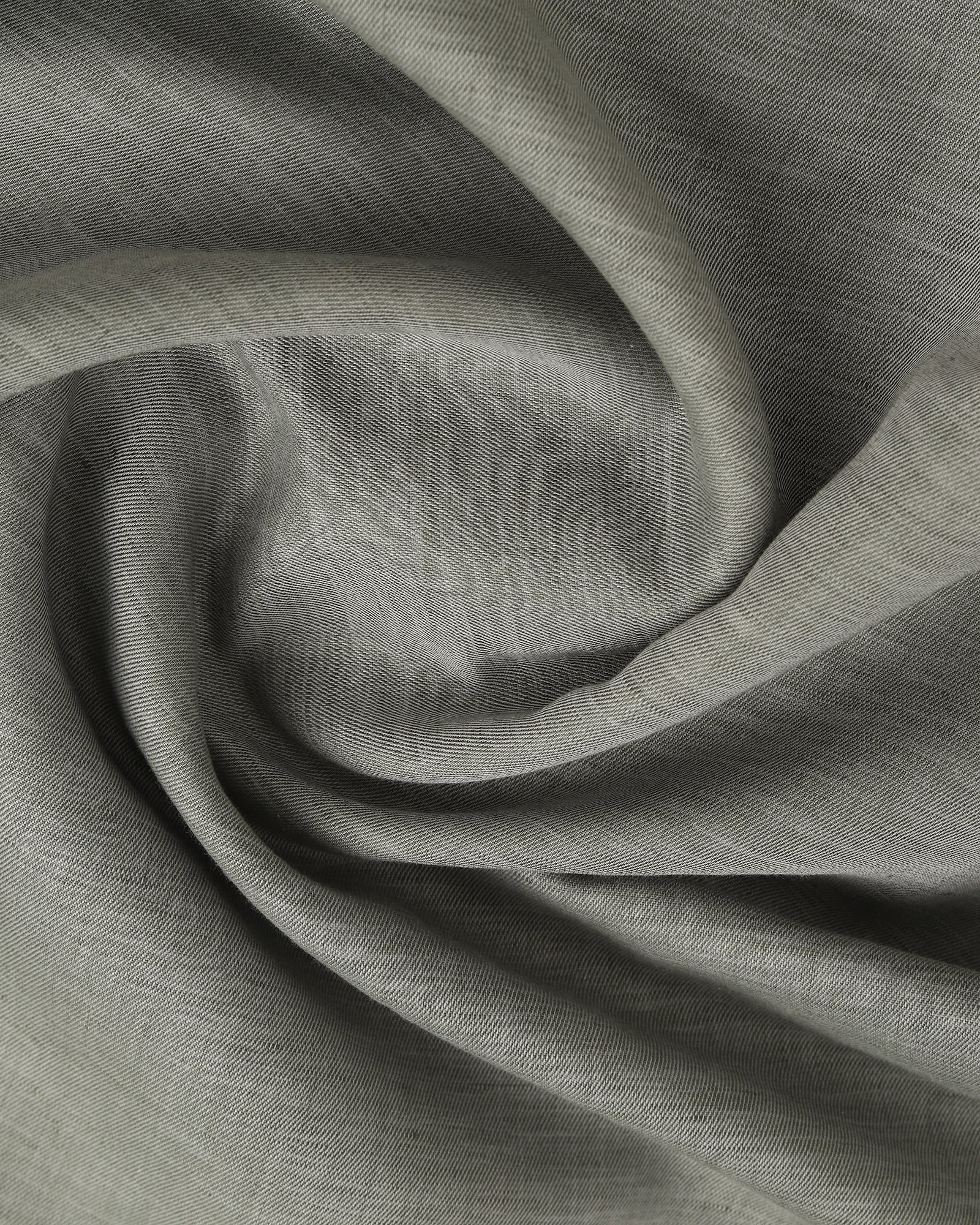 Luxe Linen Formal Grey Textured Shirt - Veltry